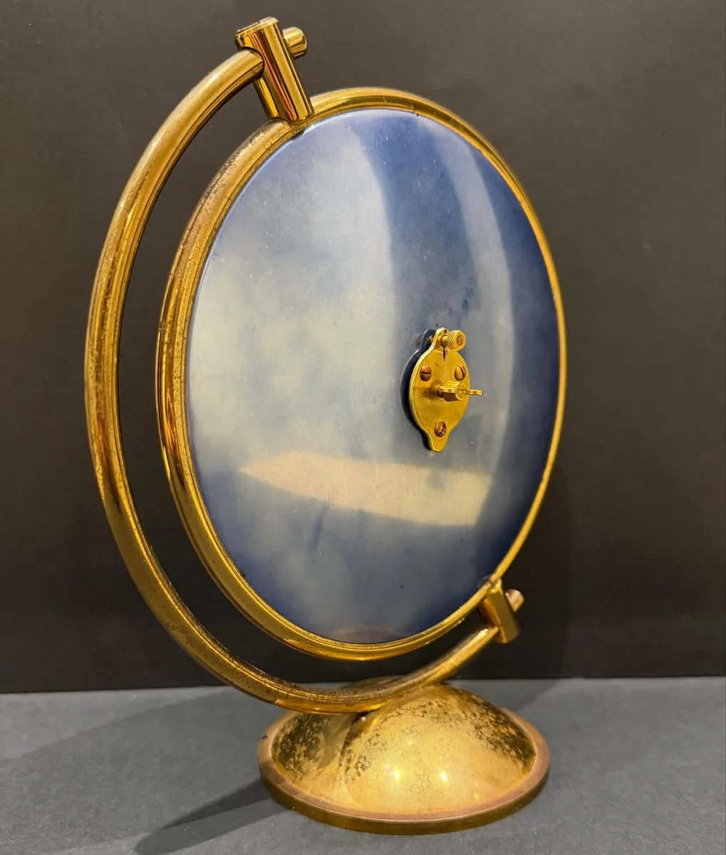 Rare Jaeger-LeCoultre Desk Oclock World Desk 1960 - Image 2