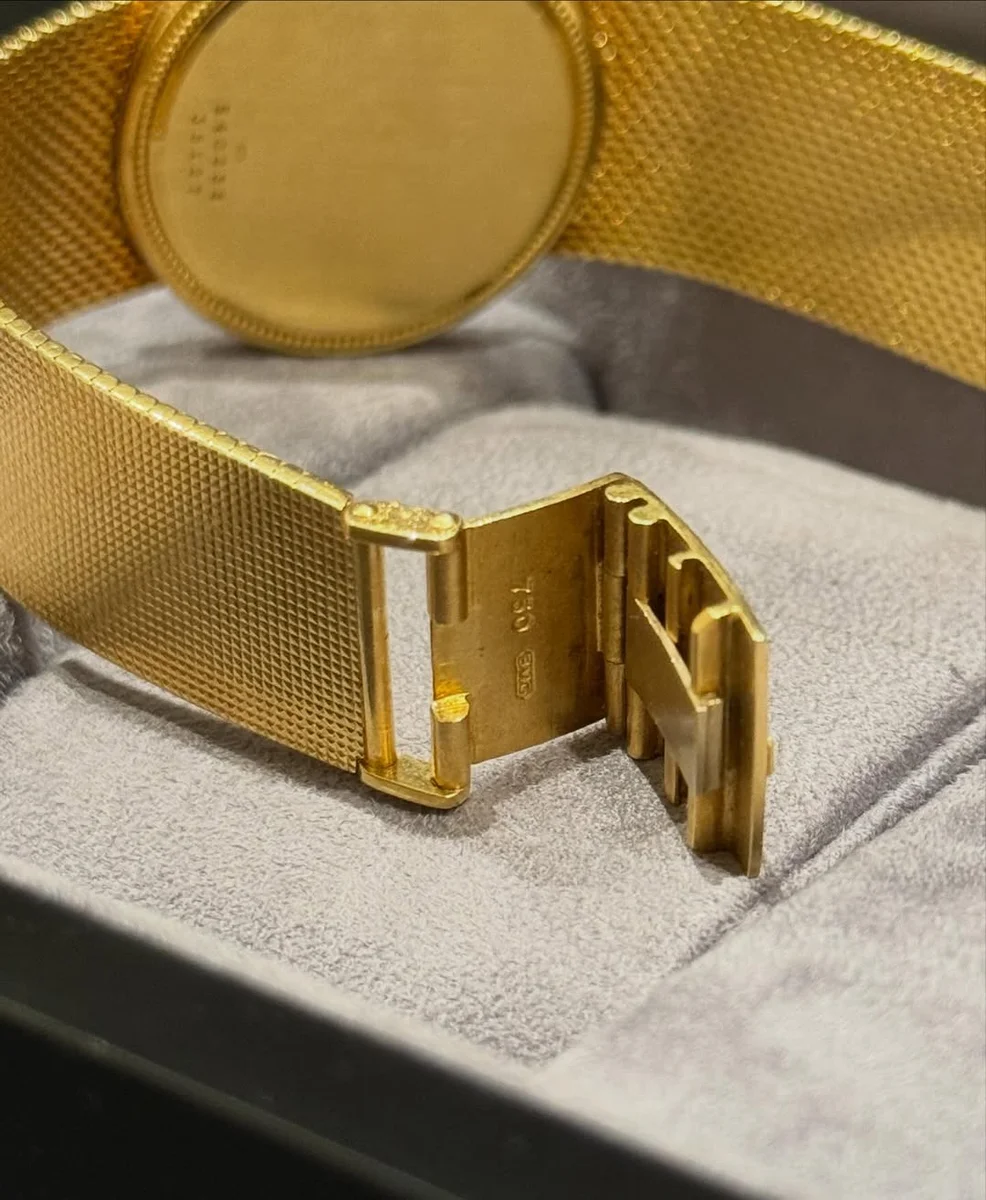 Ultra Rare Baume & Mercier Amiri Edition Bahrain 1980 Full Gold - Image 6