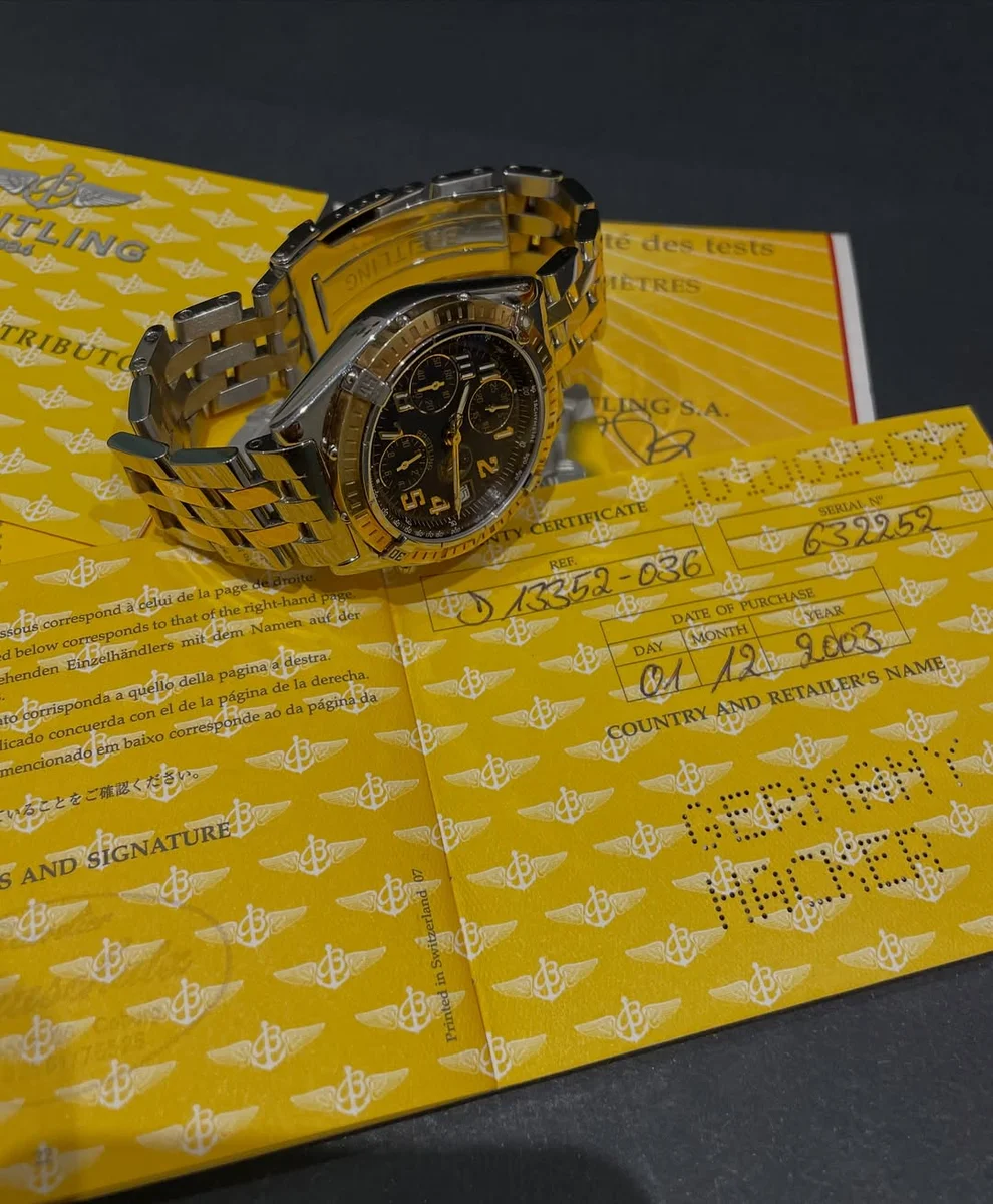 Rare Breitling Chronomat 2003 The UAE Armed Forces Special Edition - Image 5