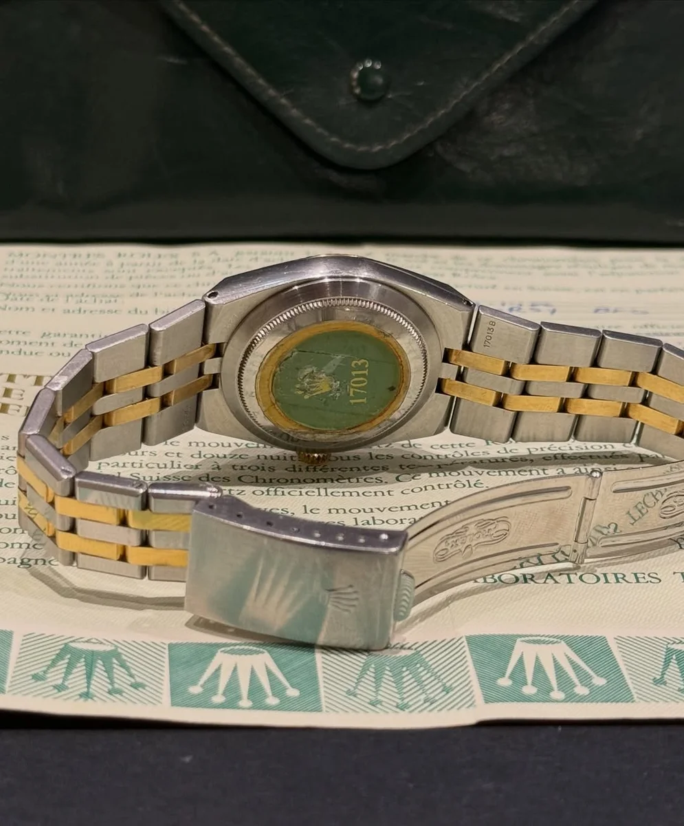 Rare 1988 Rolex Oyster quartz Steel/Gold Complete Set - Image 7