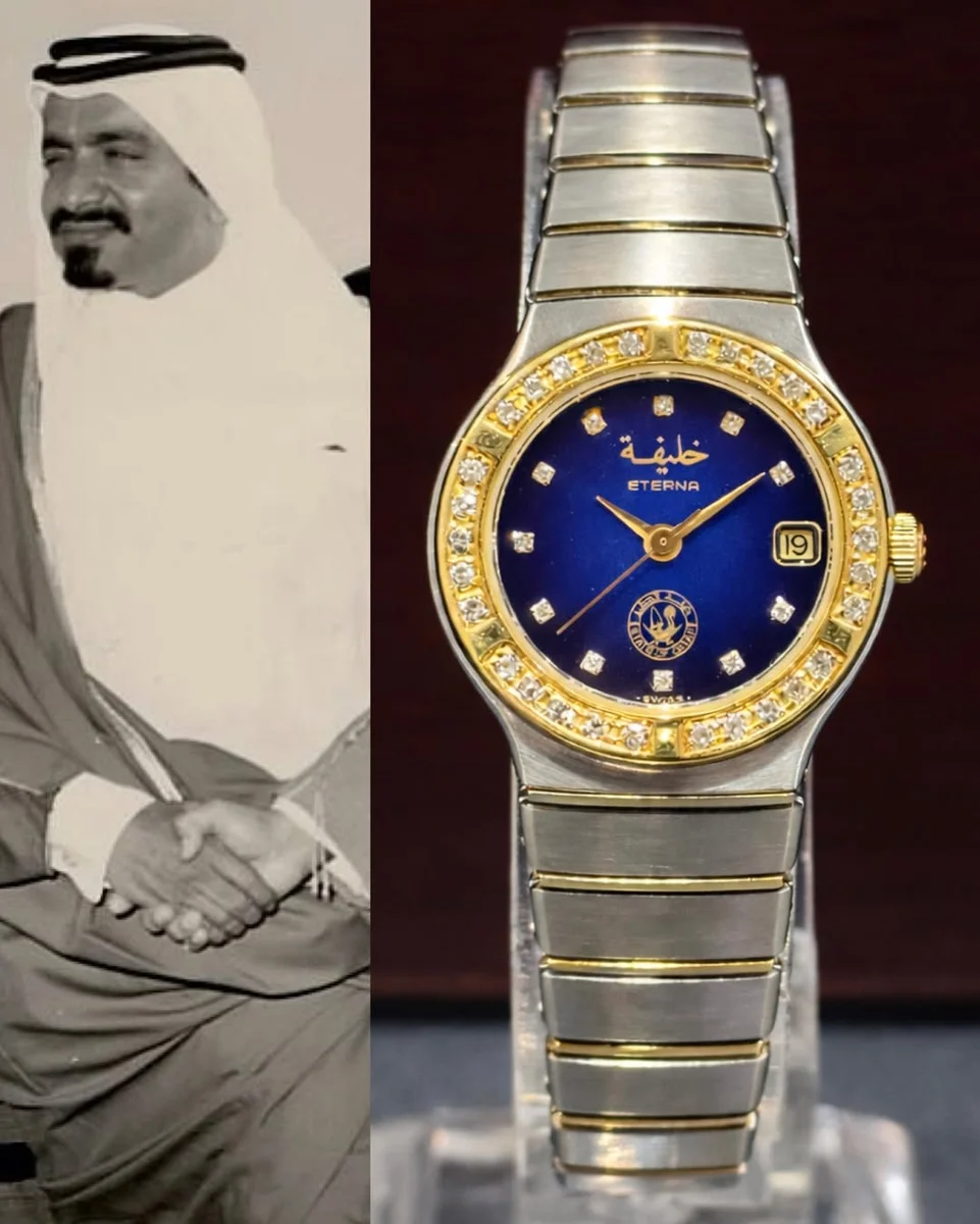Rare Eterna Special Amiri Edition – Qatar 1981 Sheikh Khalifa bin Hamad Al Thani