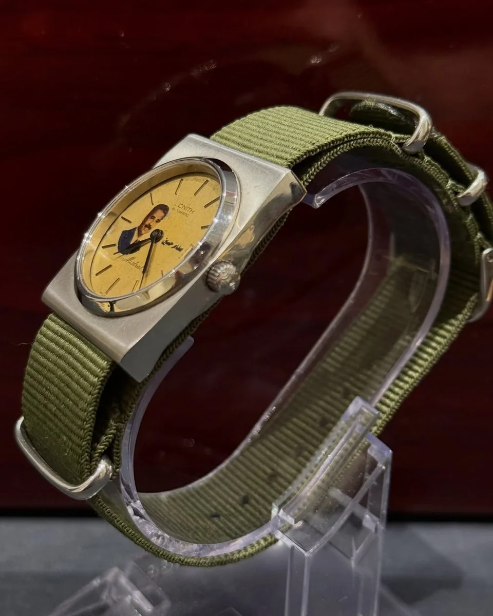 Rare Presidential Zenith Rarity Limited Edition Saddam Hussain 1980 - Image 2