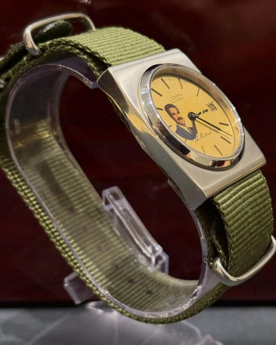Rare Presidential Zenith Rarity Limited Edition Saddam Hussain 1980 - Image 3
