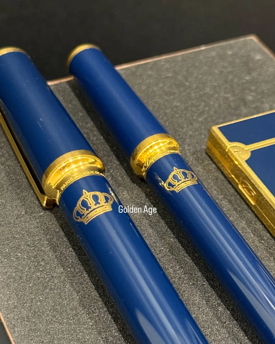 Rare Royal Protocol Edition1990 S.T. Dupont Set King Hussain - Image 4