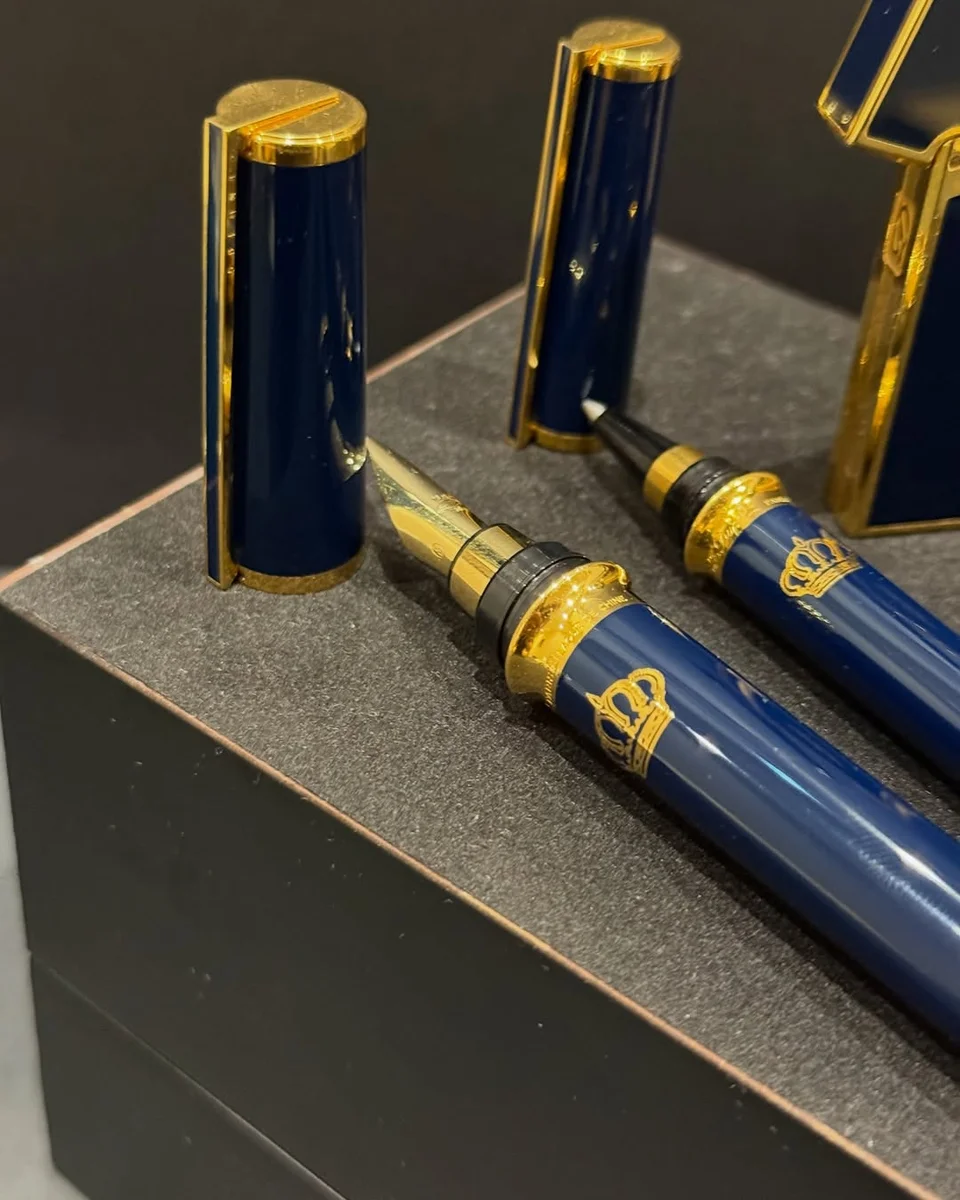 Rare Royal Protocol Edition1990 S.T. Dupont Set King Hussain - Image 6