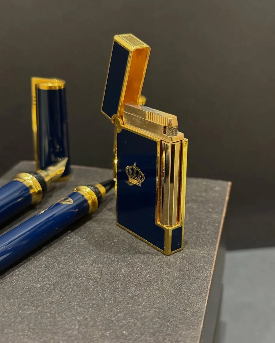 Rare Royal Protocol Edition1990 S.T. Dupont Set King Hussain - Image 7