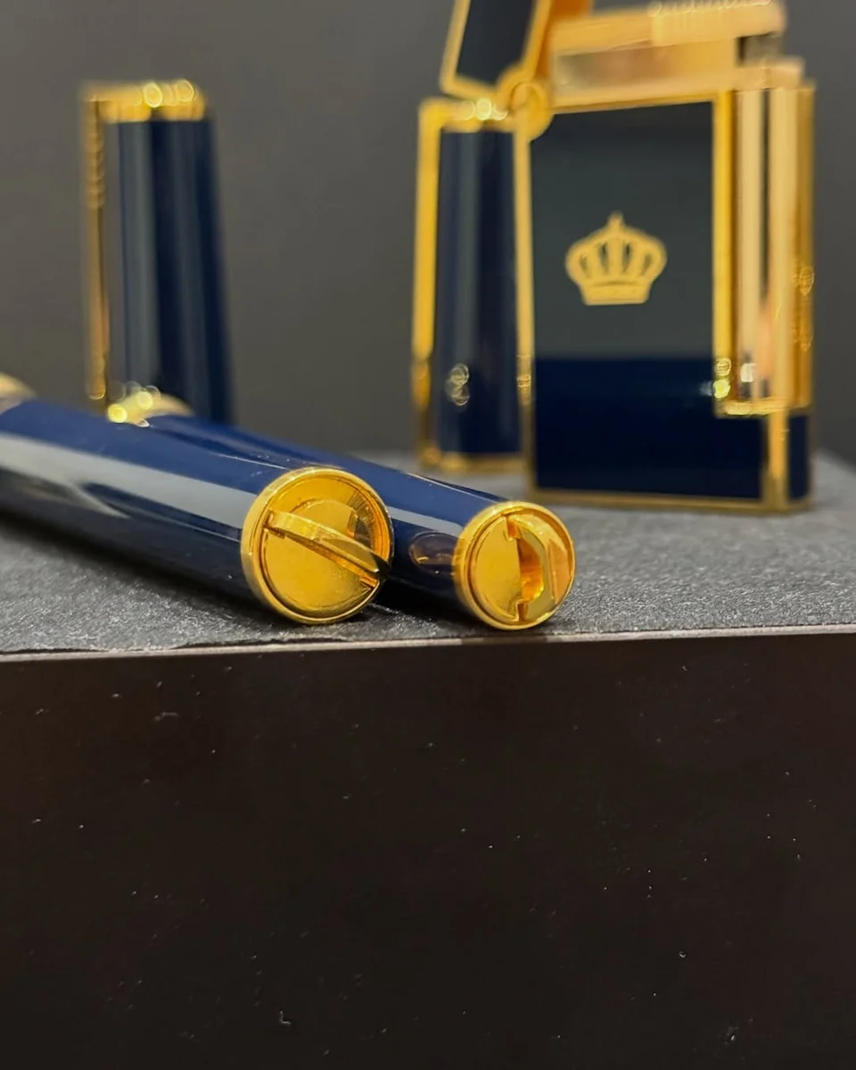 Rare Royal Protocol Edition1990 S.T. Dupont Set King Hussain - Image 9