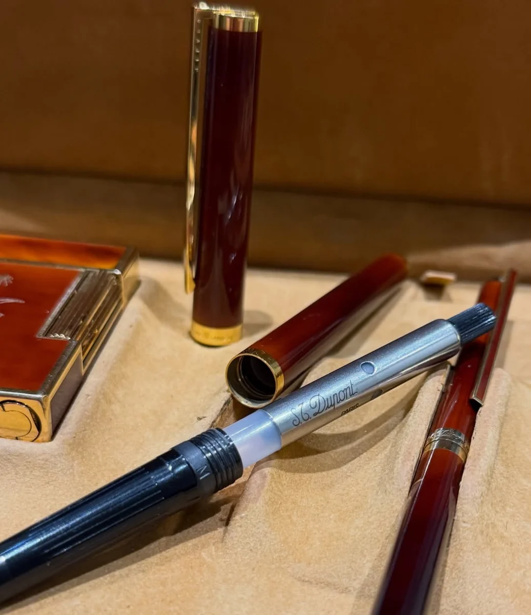 Rare St Dupont Set Special Edition KSA 1990 - Image 10