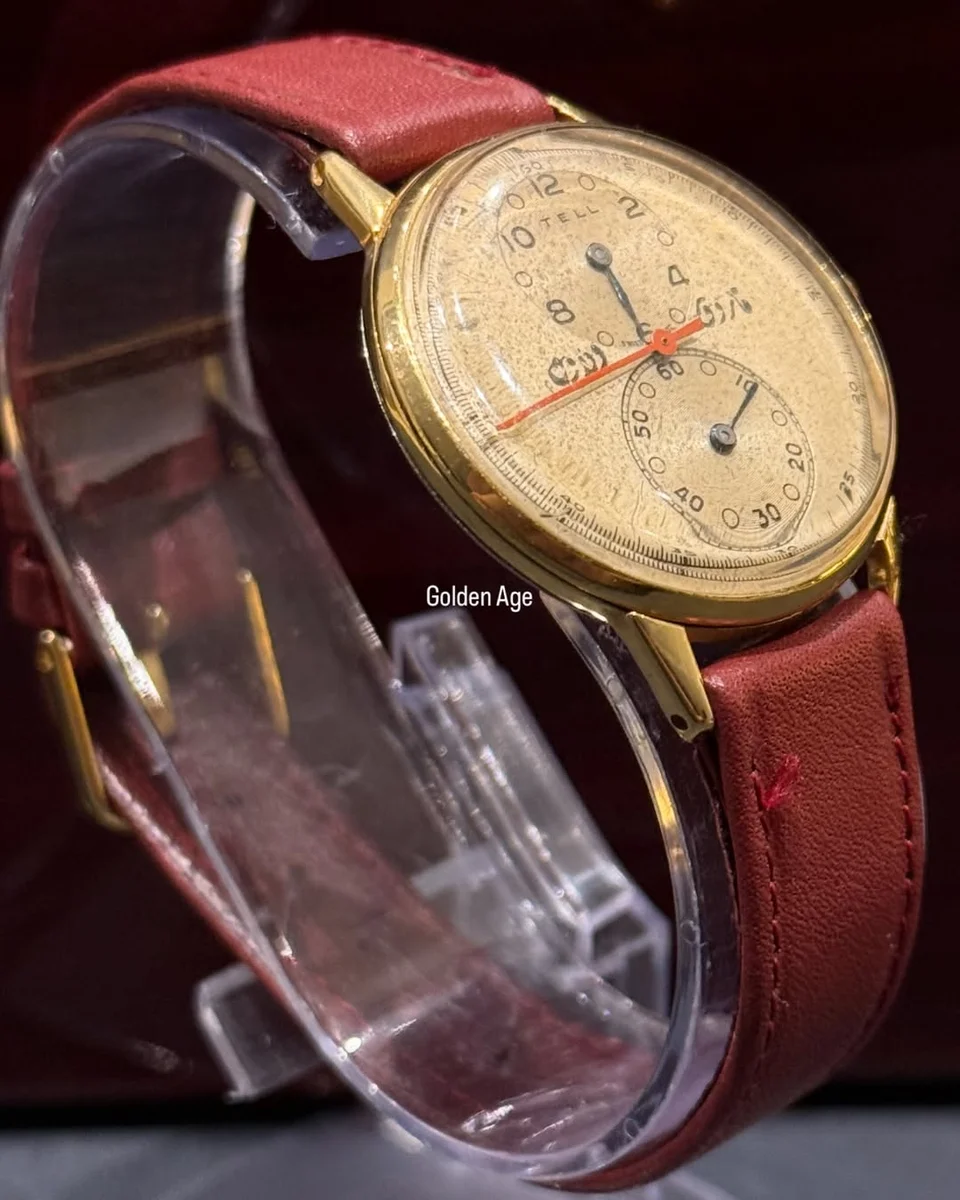 Rare Royal Edition – King Farouk 1948 Tell Wrist Watch - Image 3