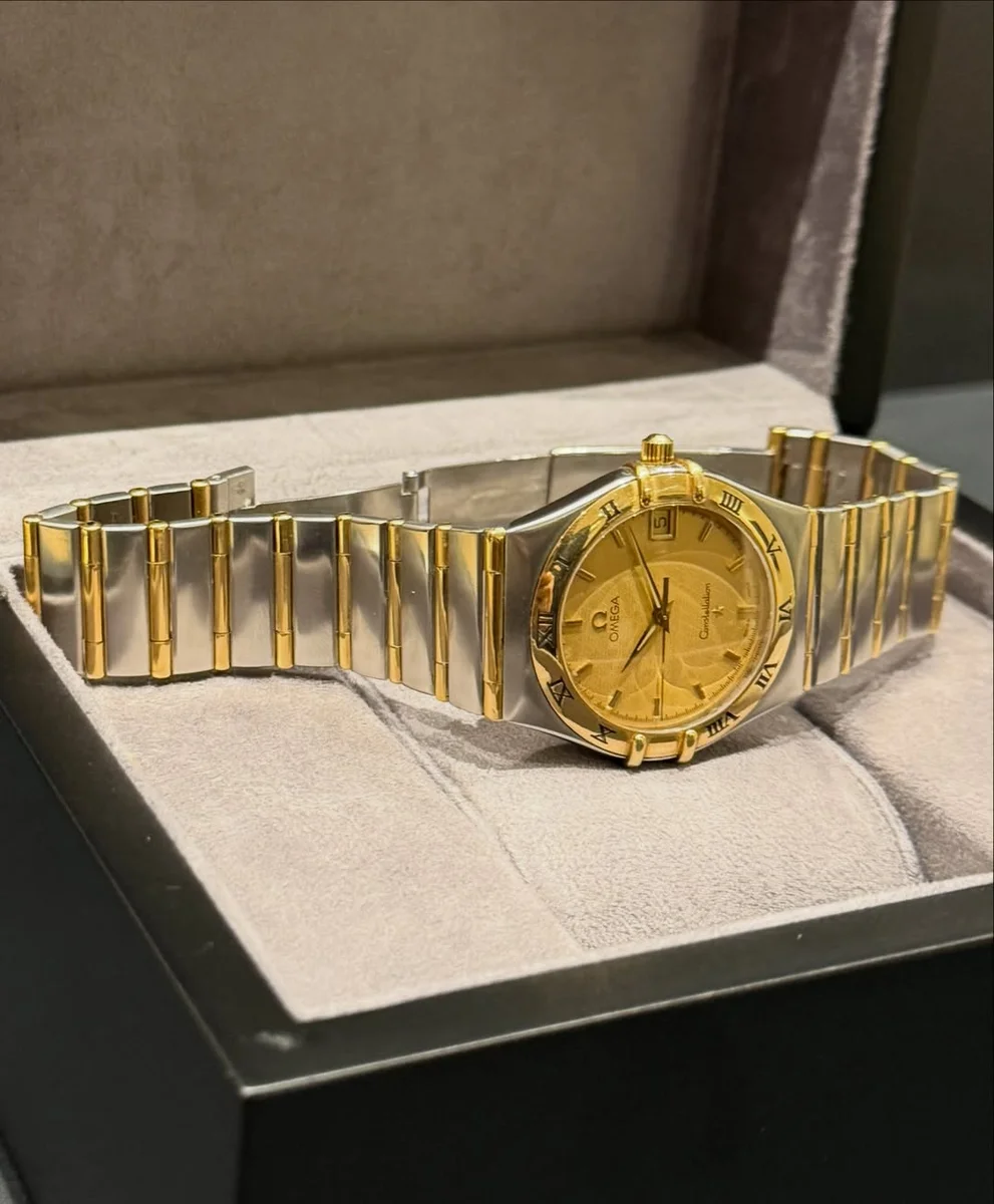 Omega Constellation Classic Gold and Steel Vintage - Image 3