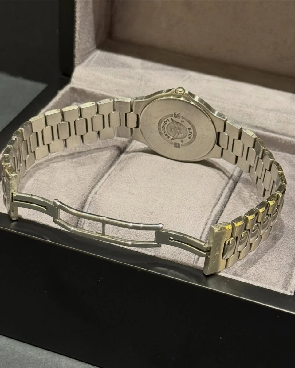 Rare Longines Special Edition Qatar Sheikh Hamad Bin Khalifa 1995 - Image 5