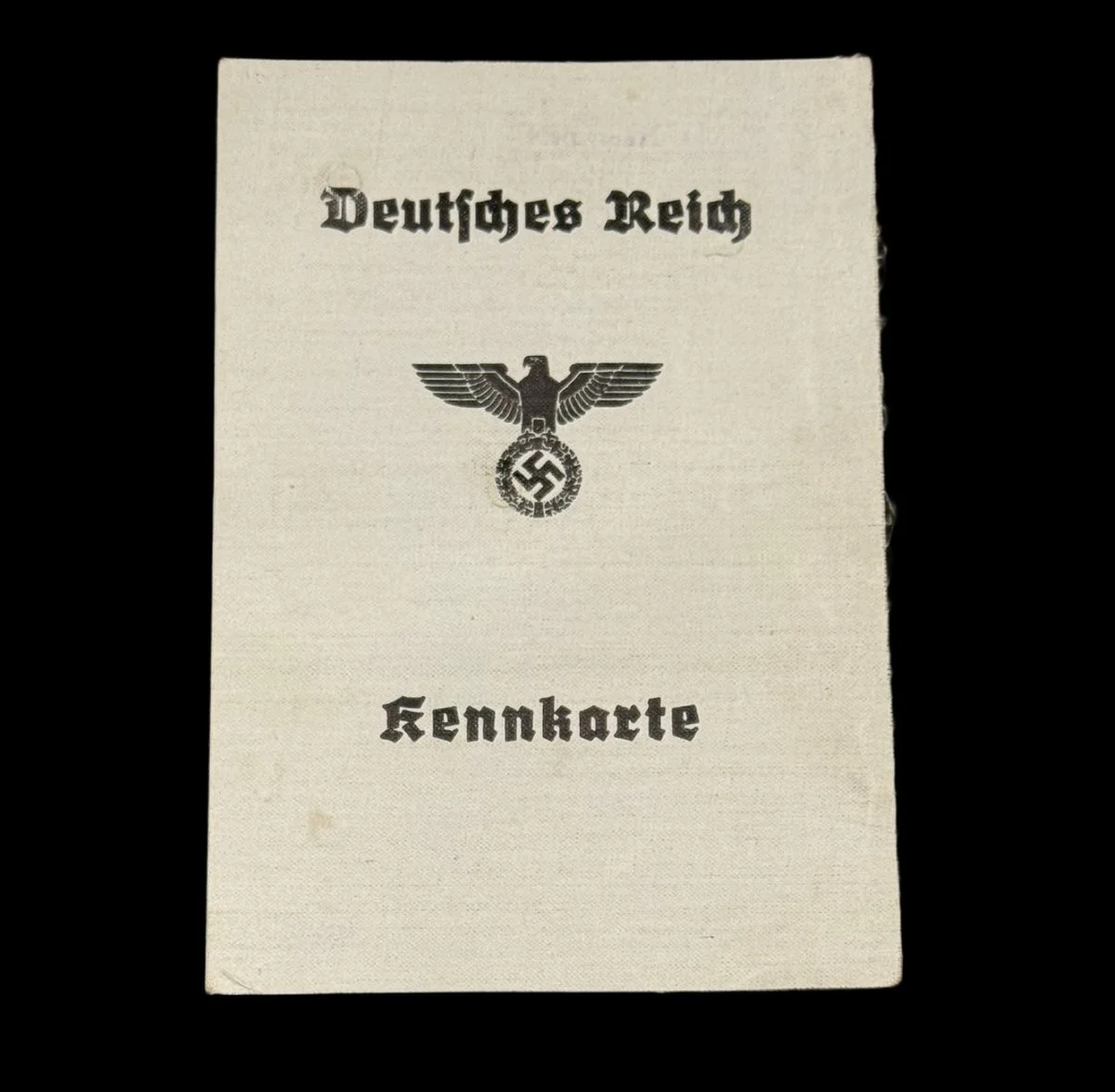 Rare Germany - Military Passport Document 1943