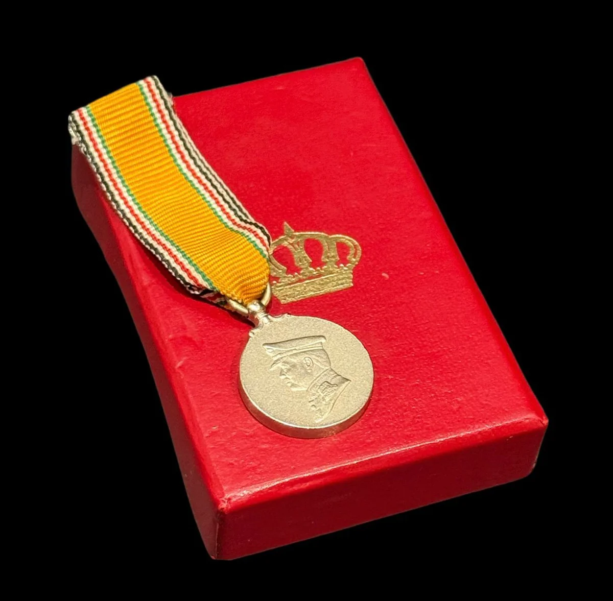 Rare Mini Medal Decorate Jordan King Abdullah Royal Coronation Day