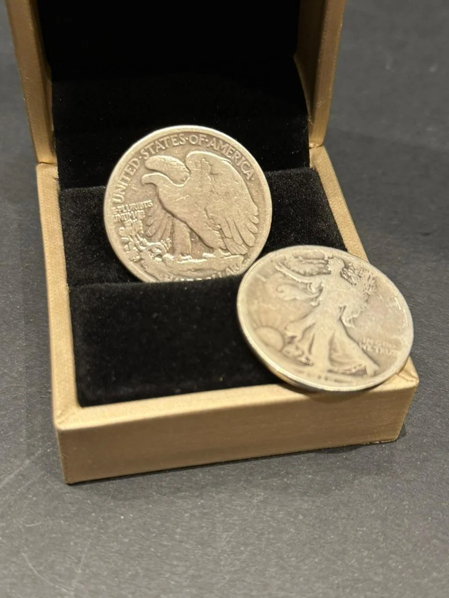 1916 USA Half Dollar Fine Silver - Image 2