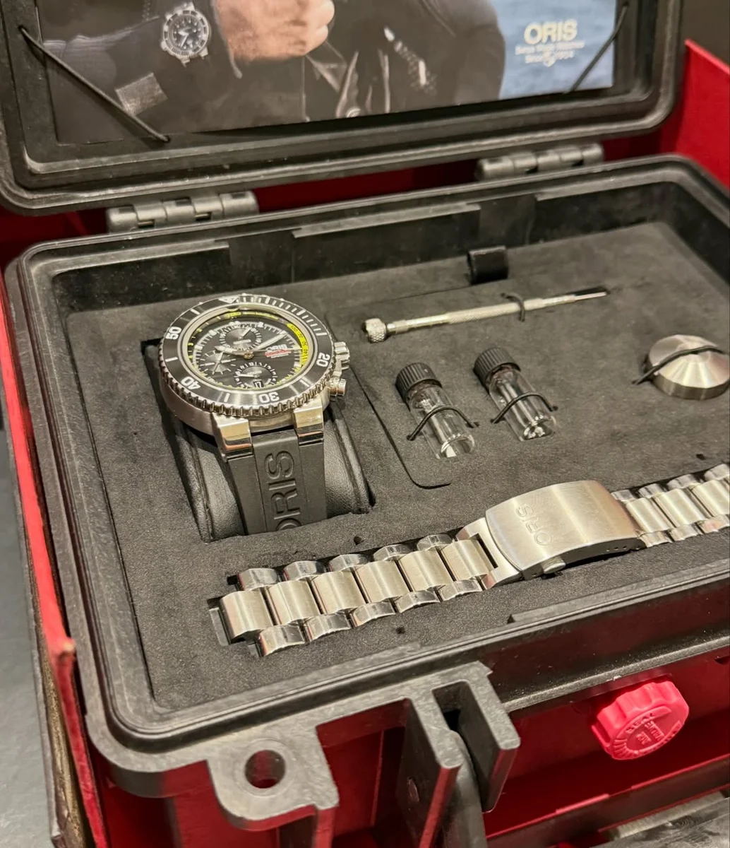 Oris World Of Depths, Aquis Depth Gauge - Full Complete Set - Image 9