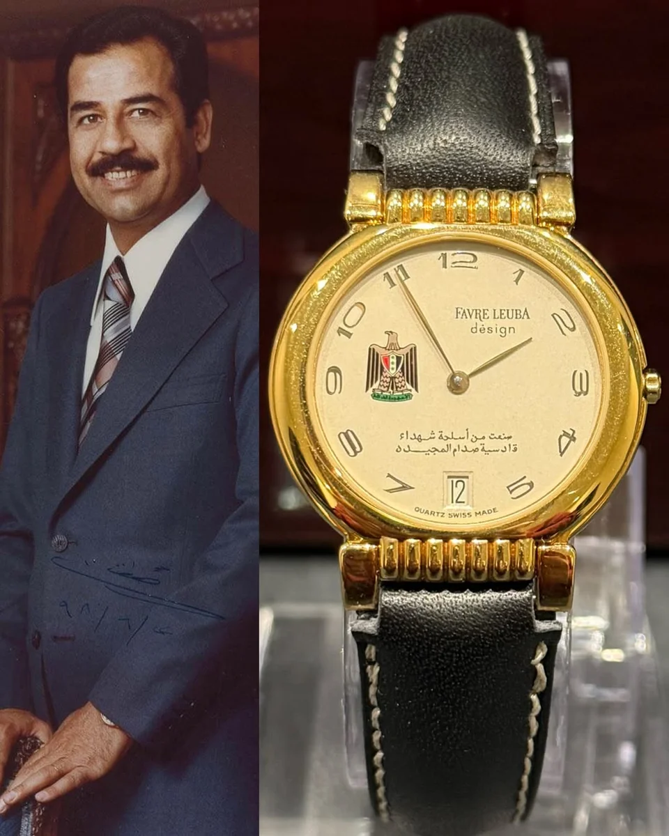 Rare Favre-Leuba Special Edition – Qadisiya Iraq President Saddam Zero Lock