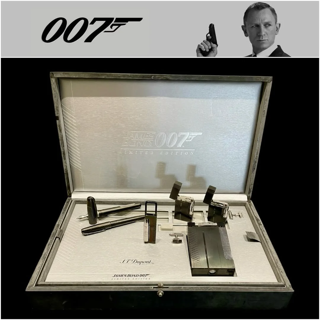 Global Rarity Set S.T. Dupont, Big Set Special Edition James Bond 007