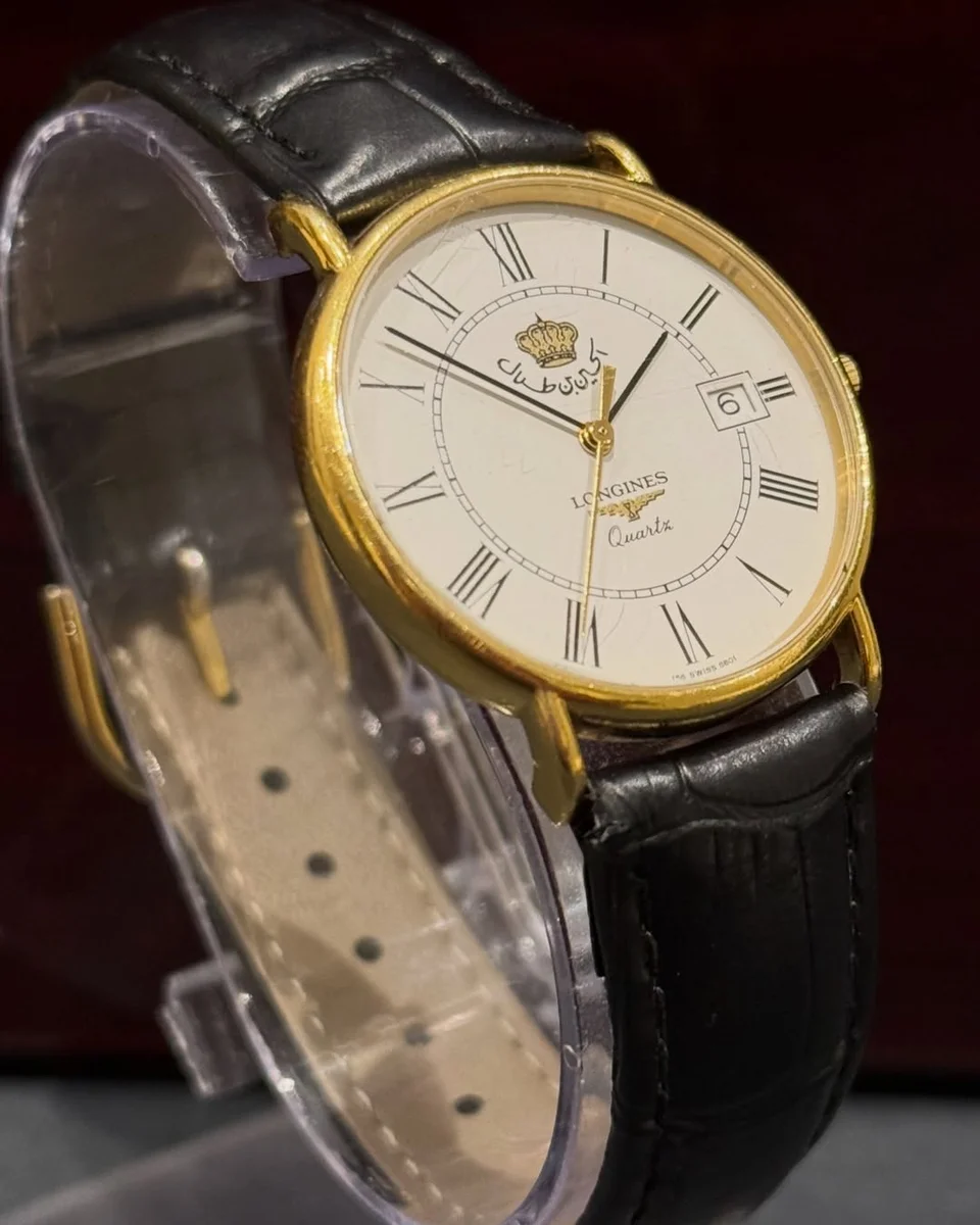 1980 Rare Royal Longines Masterpiece King Hussein Bin Talal - Image 3