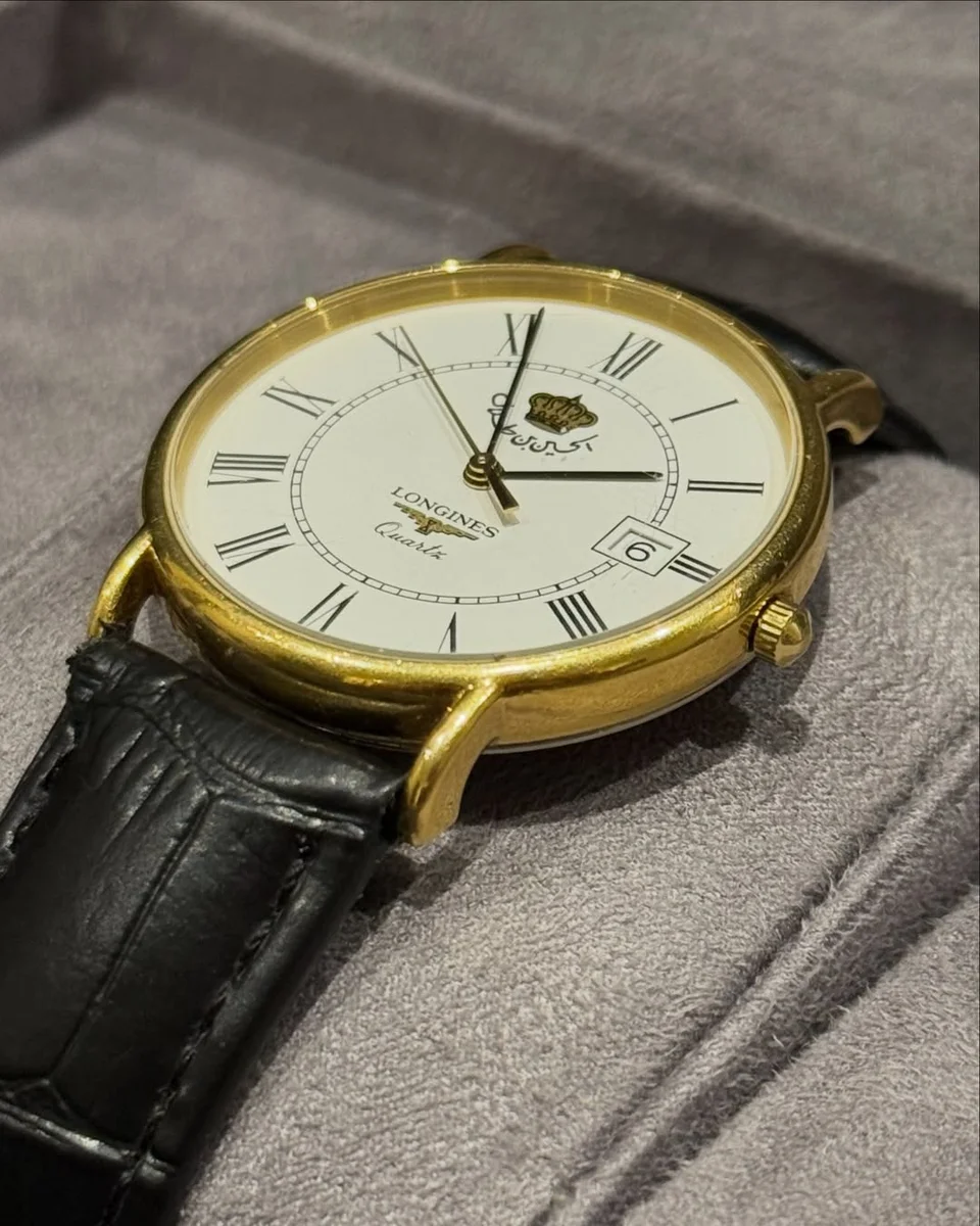 1980 Rare Royal Longines Masterpiece King Hussein Bin Talal - Image 4