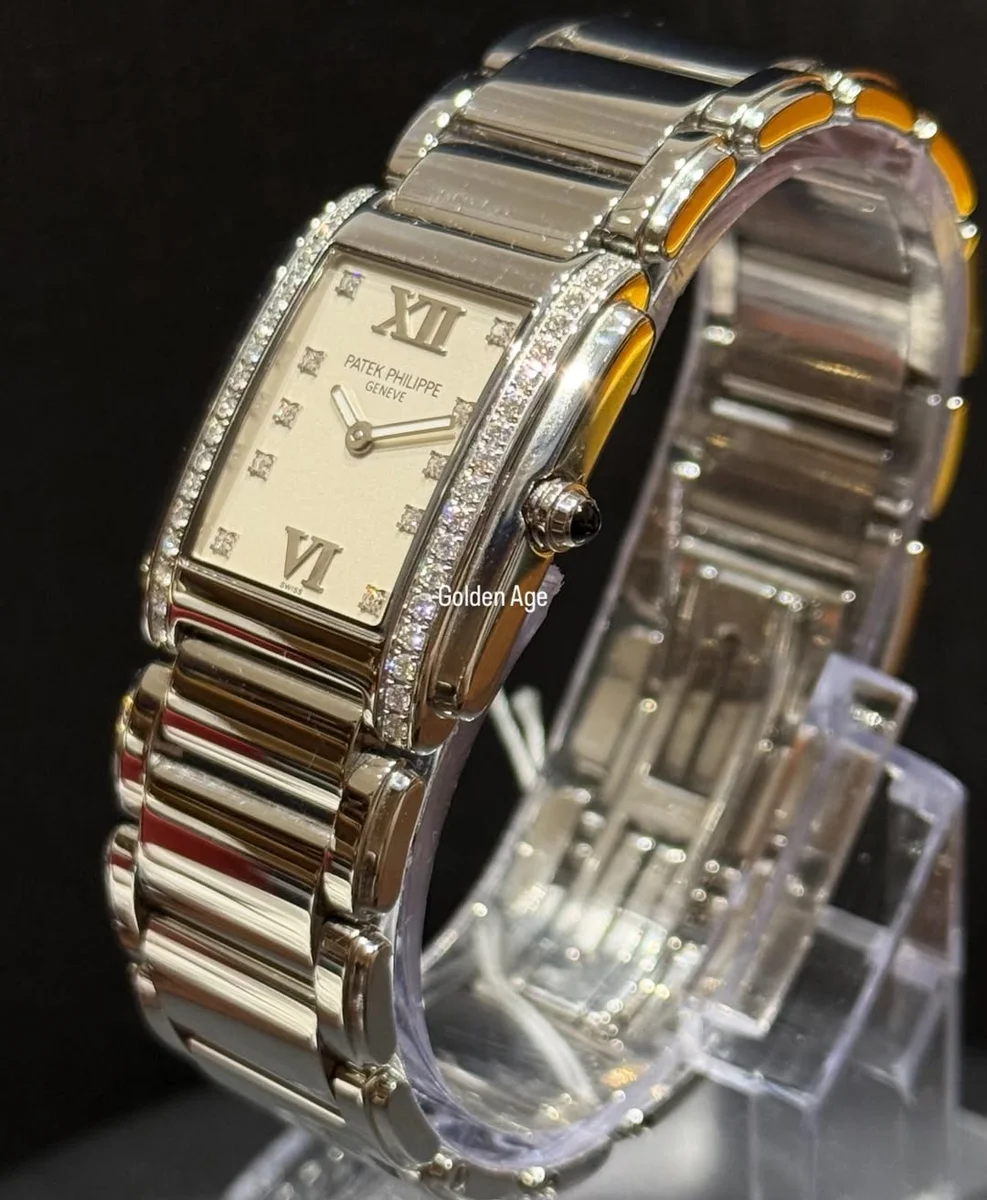 Patek Philippe Ladies Masterpiece Twenty 4 Steel/Diamonds - Image 2