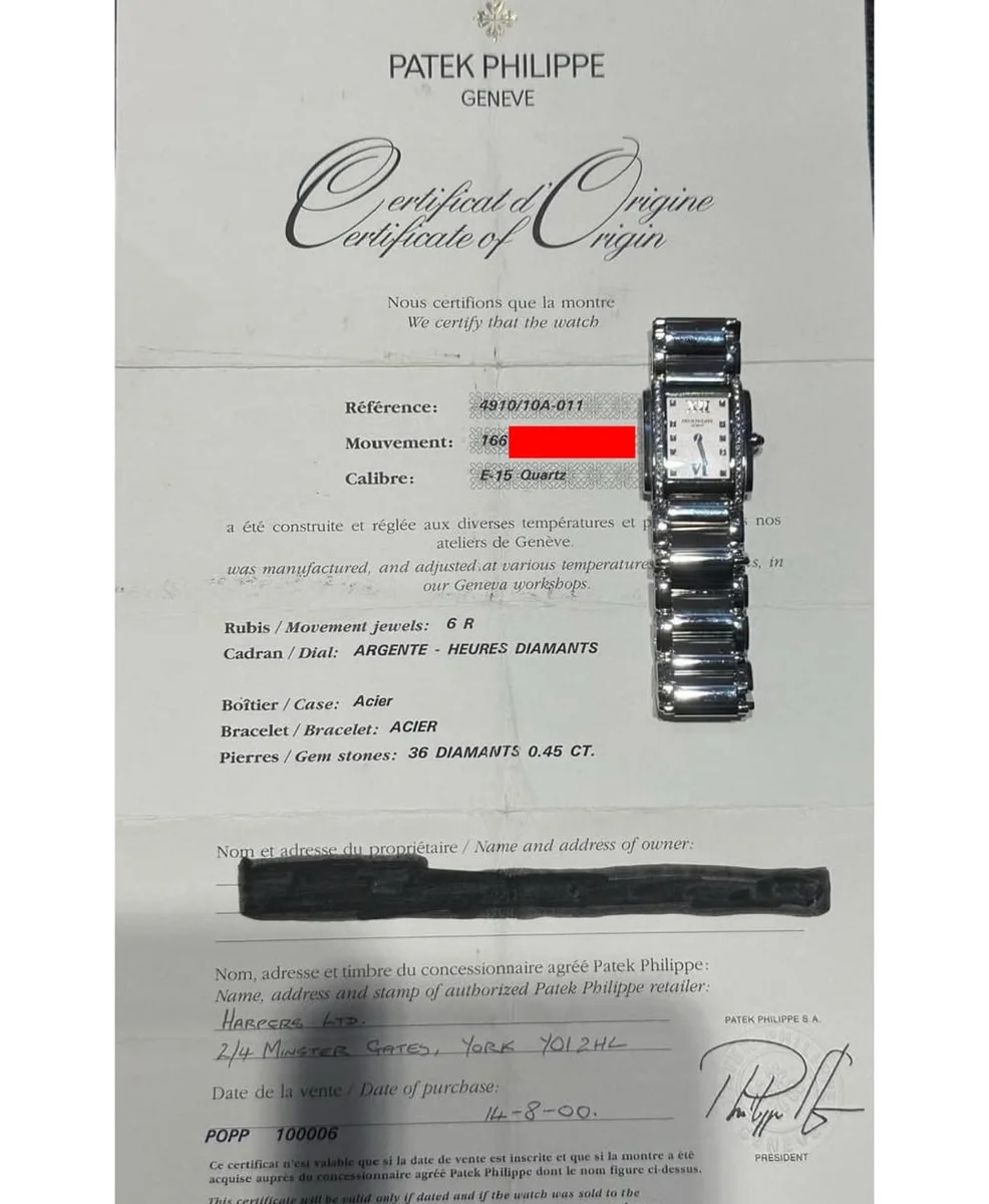 Patek Philippe Ladies Masterpiece Twenty 4 Steel/Diamonds - Image 6