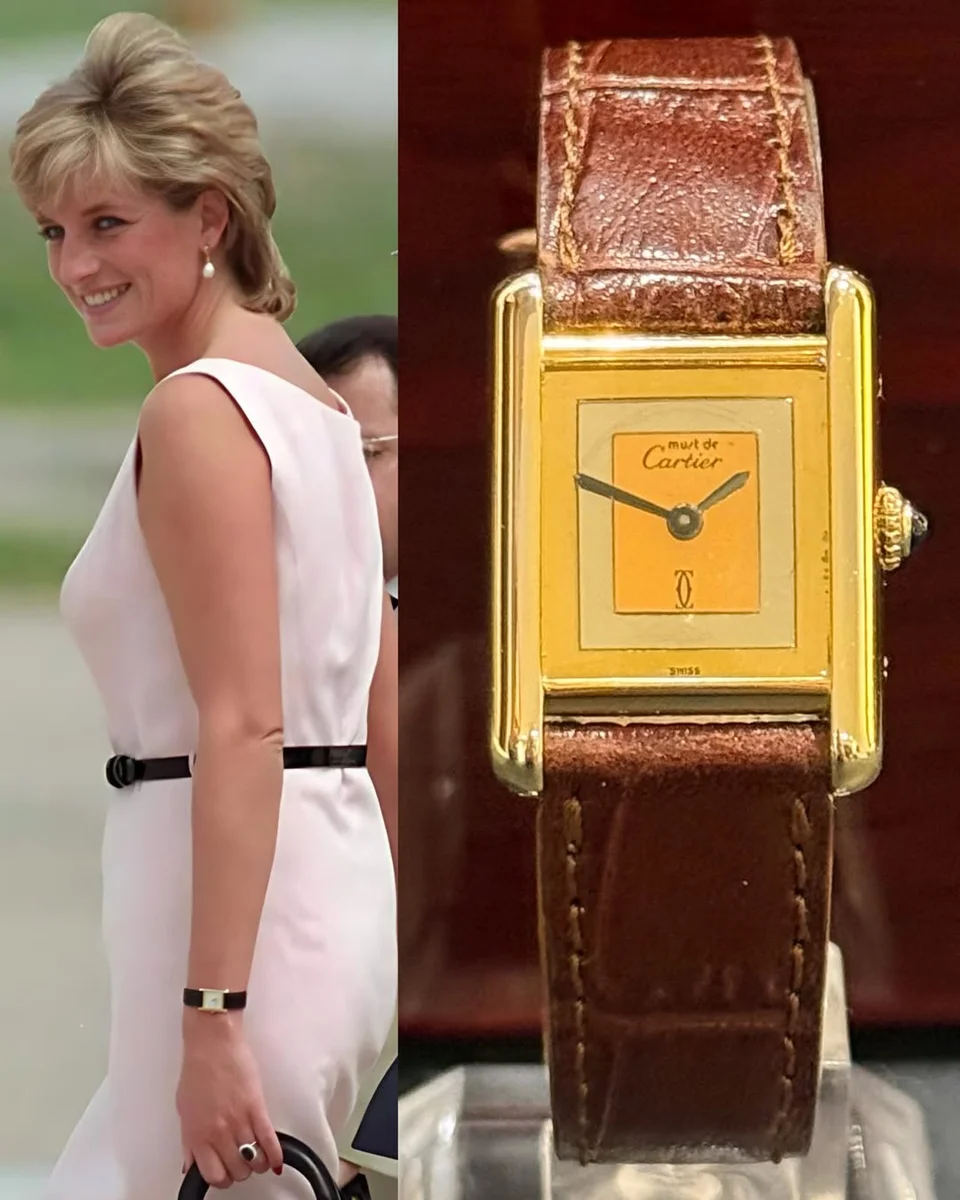 Rare 1981 Cartier Tank 925 Mori Ceramic Leather