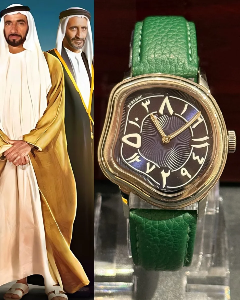 Rare Limited Edition  Zayed & Rashid 53th UAE National Day