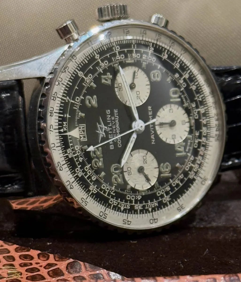 Extremely Rare Jordan 1970 Navitimer Cosmonaute King Hussein Bin Talal - Image 3