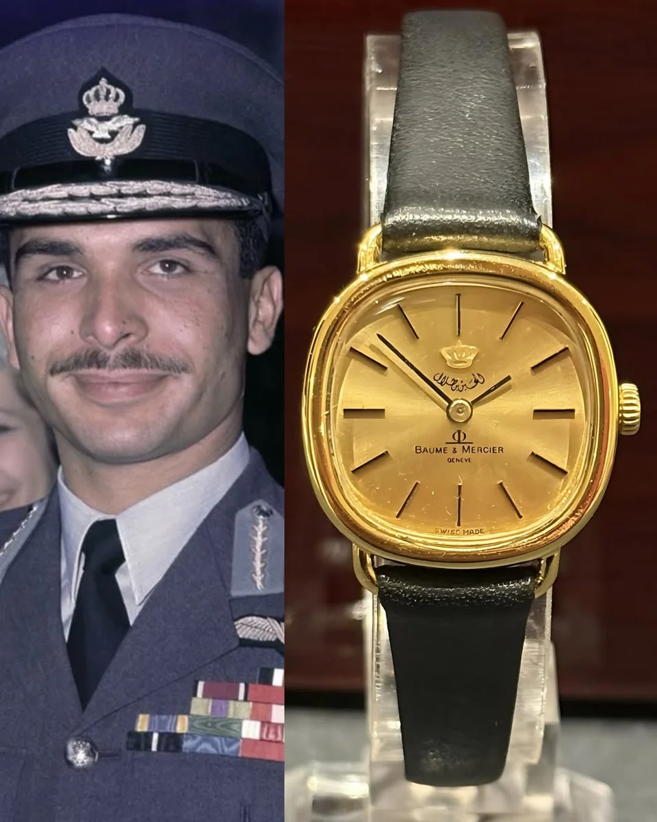 Rare Baume & Mercier Special Edition 1970 Jordan King Hussein bin Talal