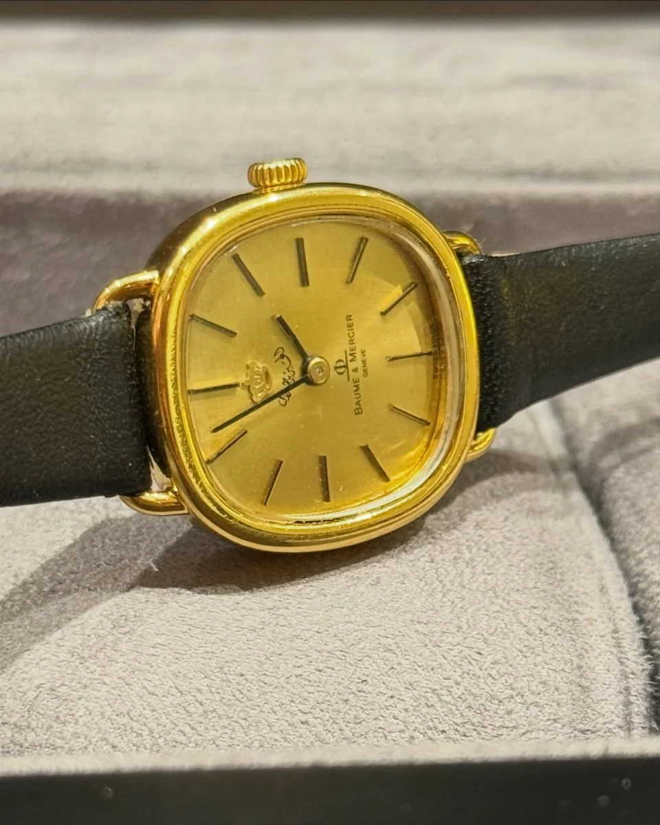 Rare Baume & Mercier Special Edition 1970 Jordan King Hussein bin Talal - Image 2