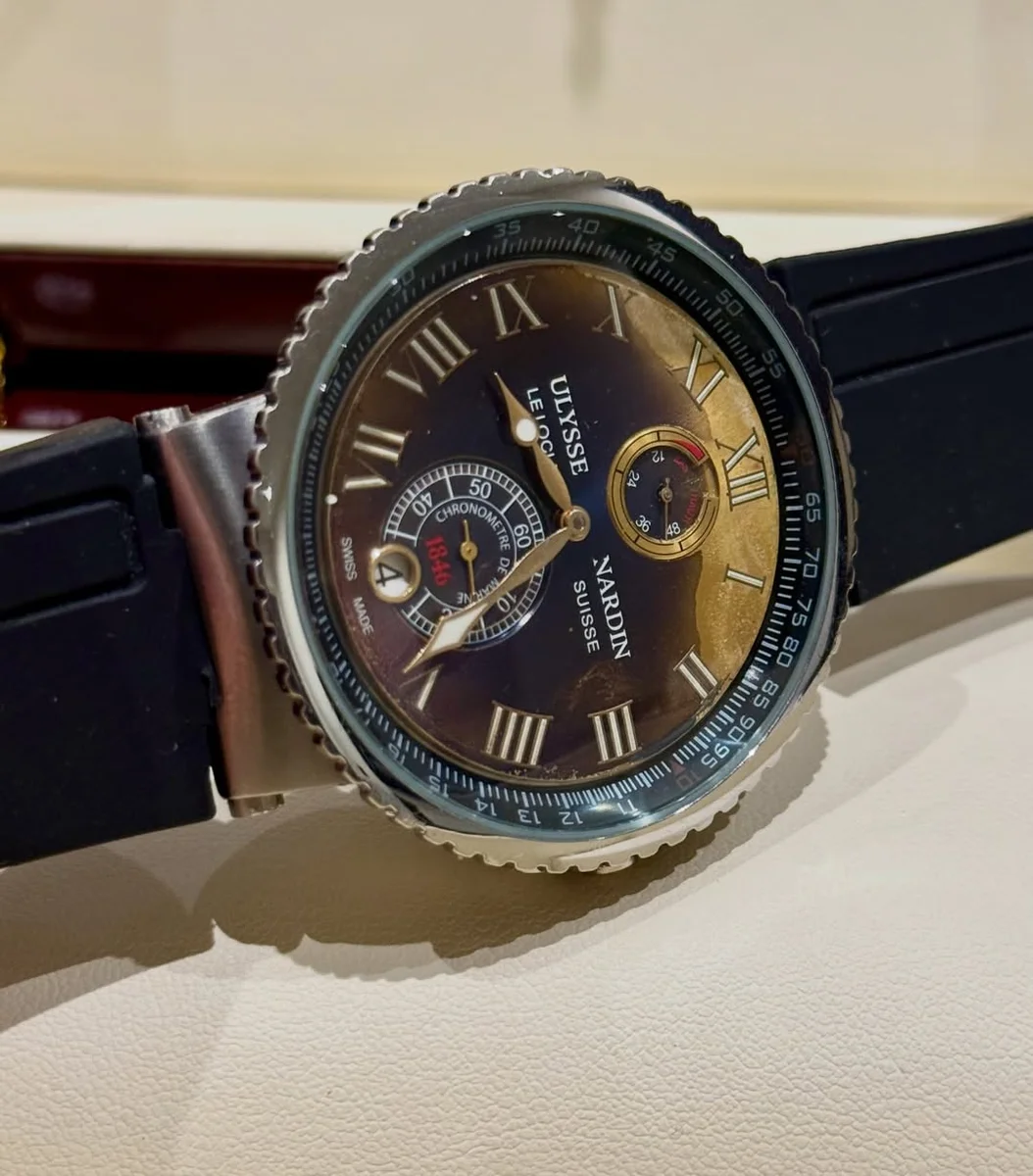 Rare Ulysse Nardin Marine Collection 43MM Steel Rubber - Image 2