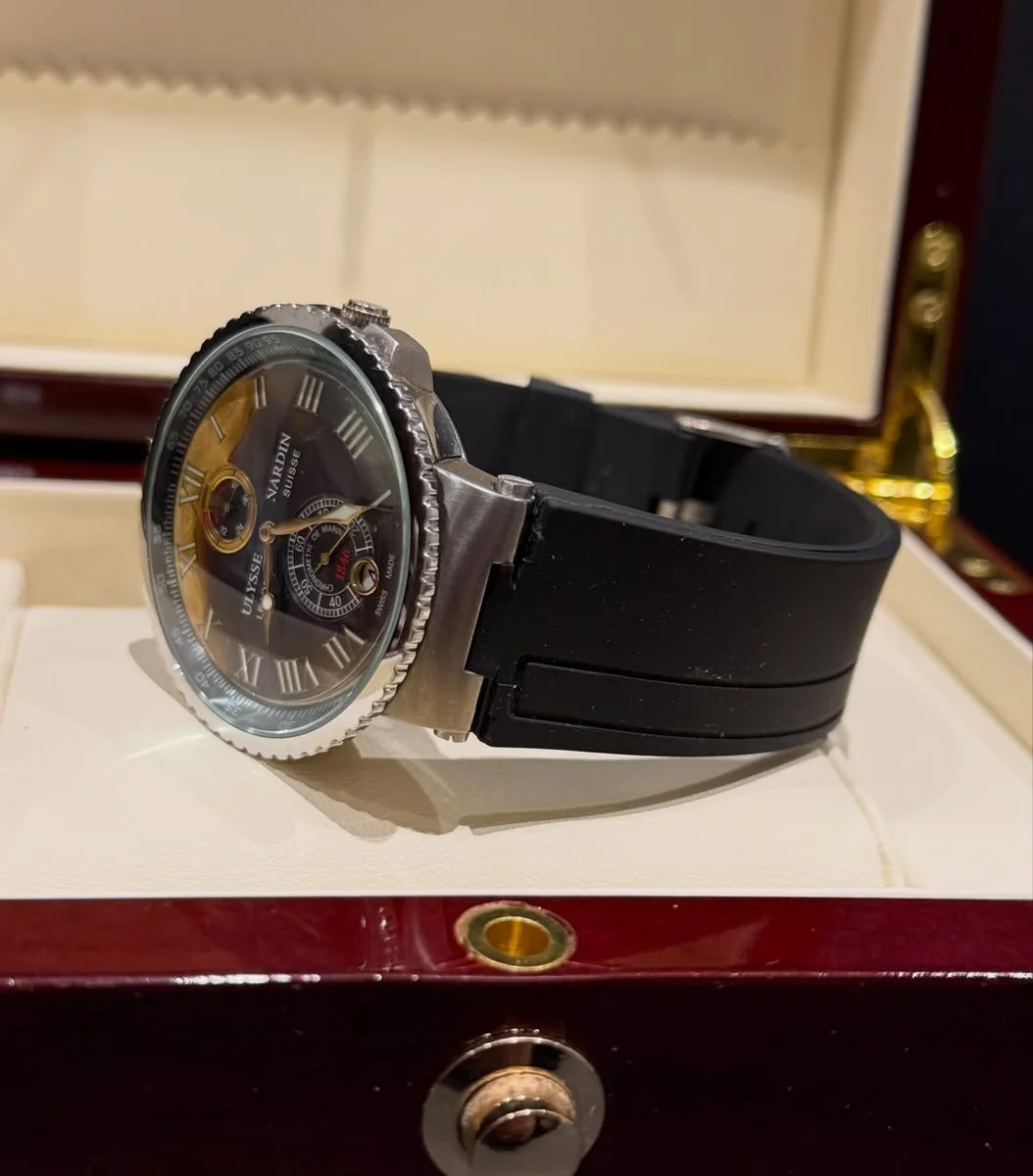 Rare Ulysse Nardin Marine Collection 43MM Steel Rubber - Image 4