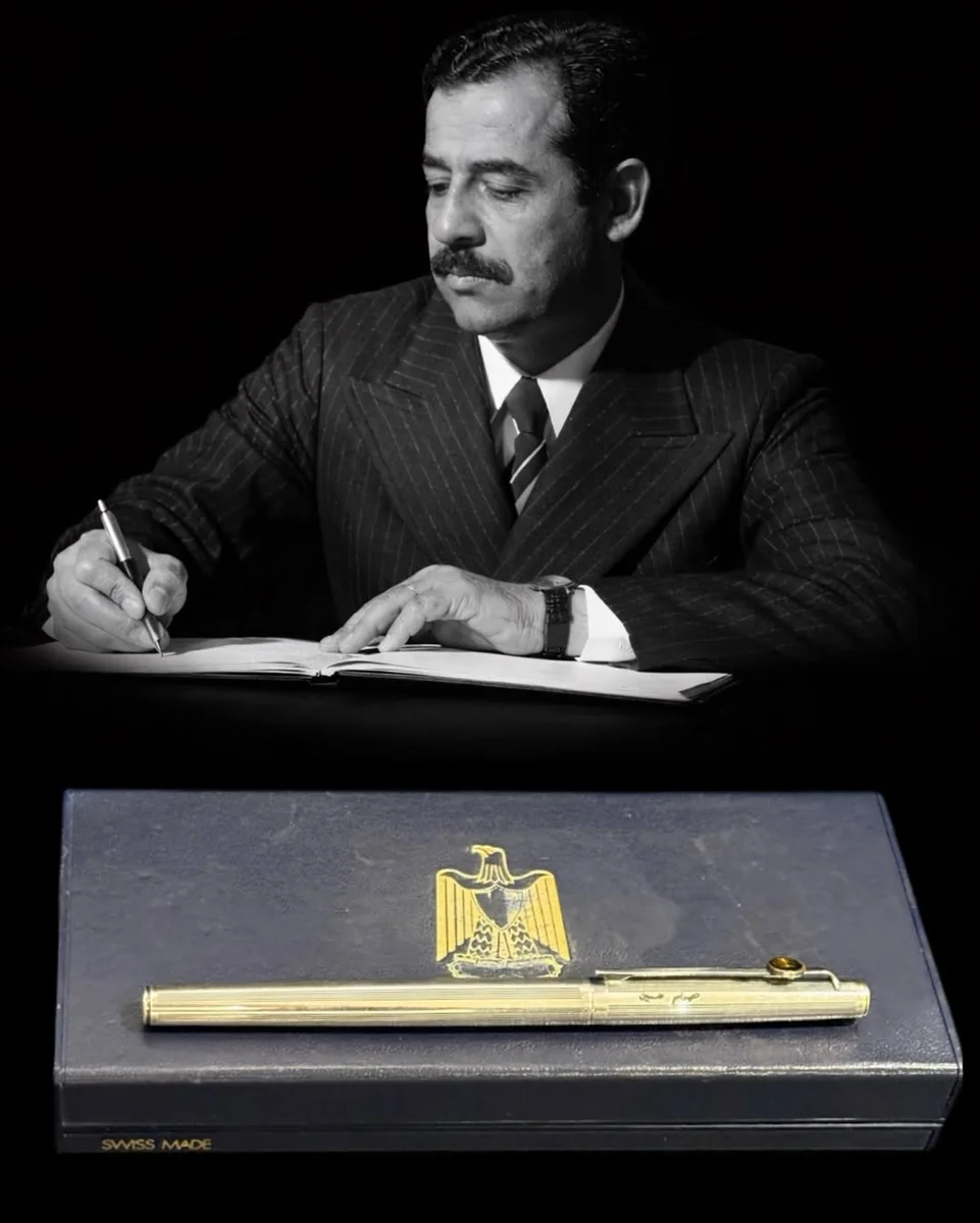 Ultra Rare Caran d’Ache Special Presidential Edition 1985 President Saddam Hussain