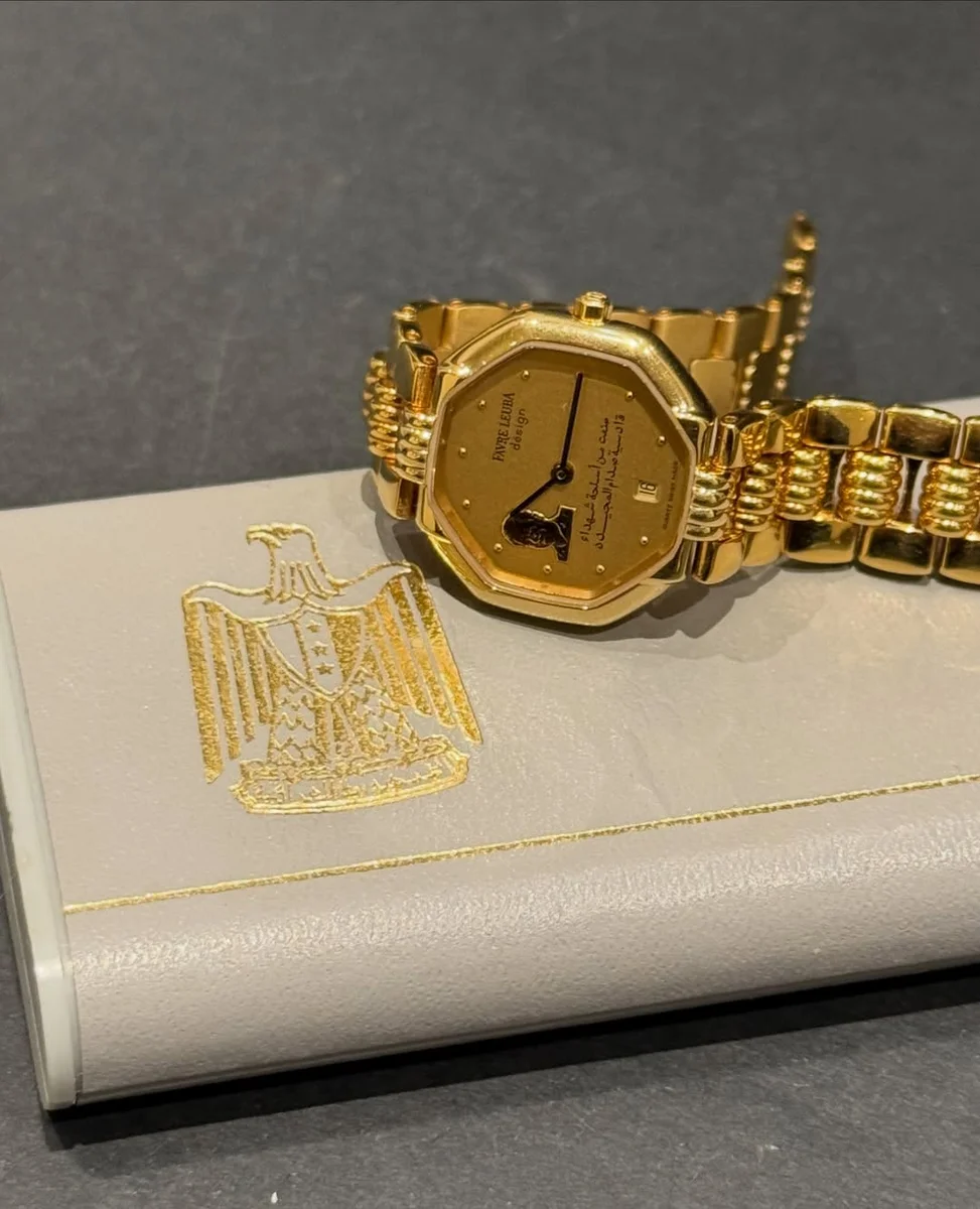 Rare Favre-Leuba Genève Special Ladies Edition Iraq 1988 President Saddam Hussain - Image 2