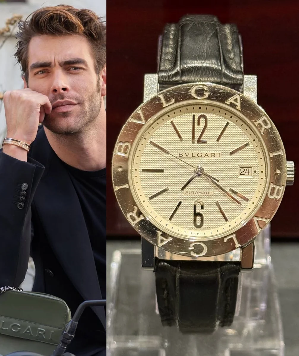 Bvlgari BB 2006 Iconic Design Steel Leather