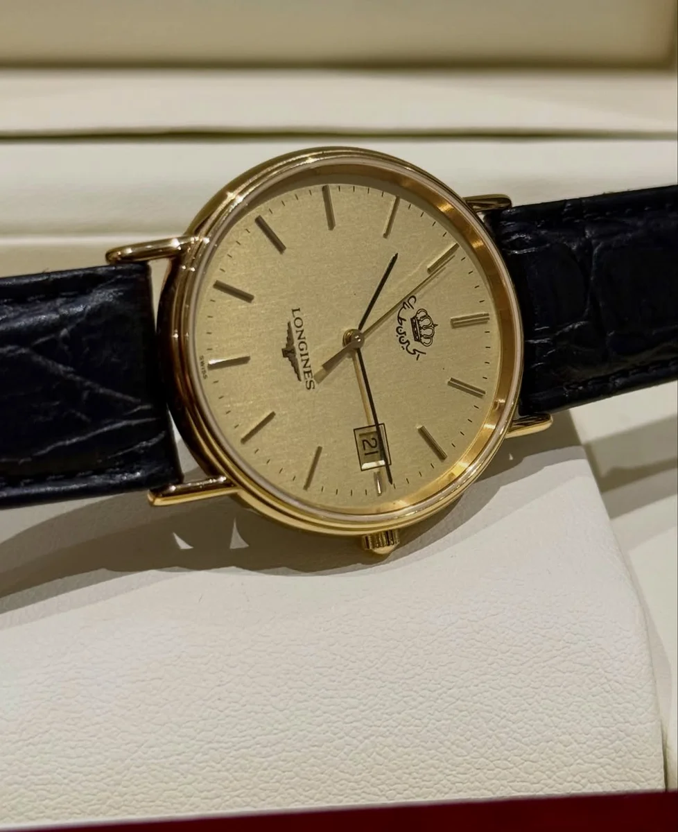 Rare Longines Royal Special Edition — 1990 King Hussain Jordan - Image 5