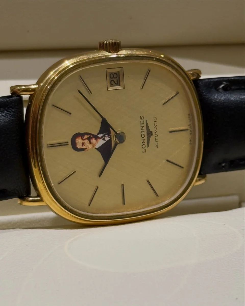 Special Edition Iraq 1982 Longines President Saddam Hussain - Image 4