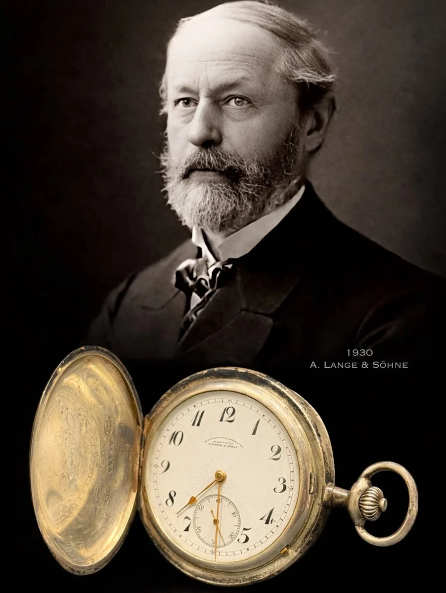 A. Lange & Söhne 1930 Fine Silver Pocket Watch Rare