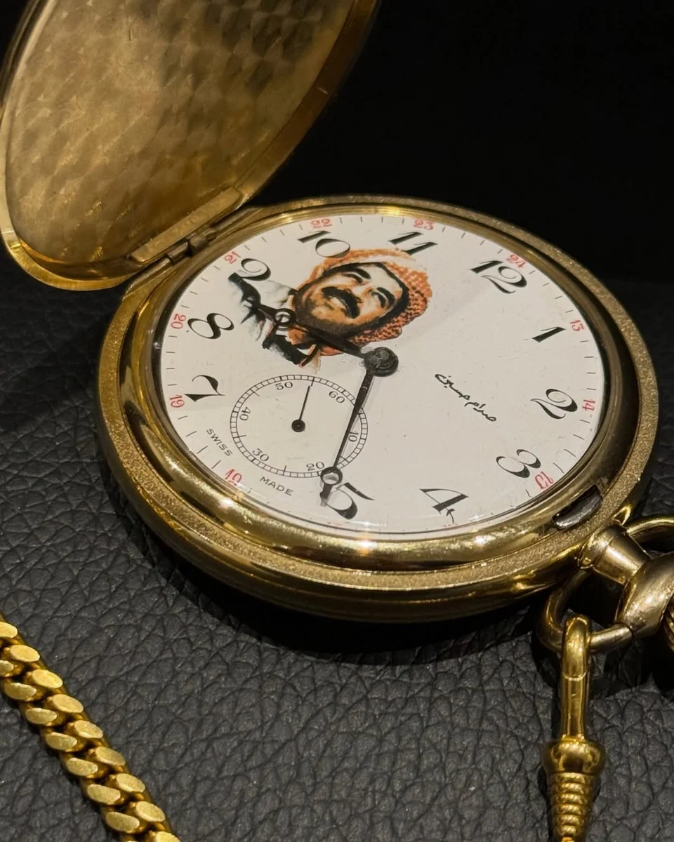 Special Edition Pcoket Watch Iraq 1985 President Saddam Hussein - Image 2