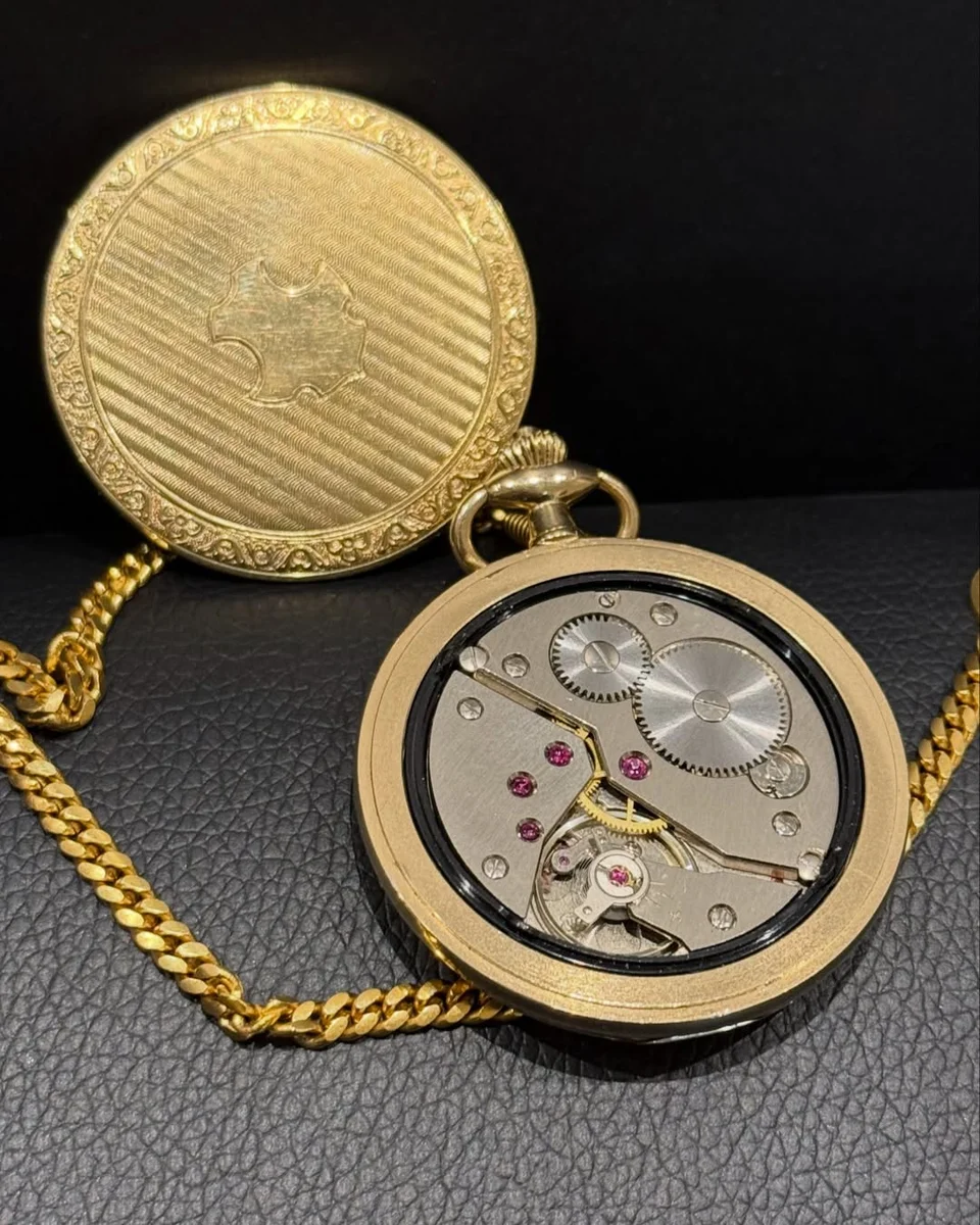 Special Edition Pcoket Watch Iraq 1985 President Saddam Hussein - Image 4