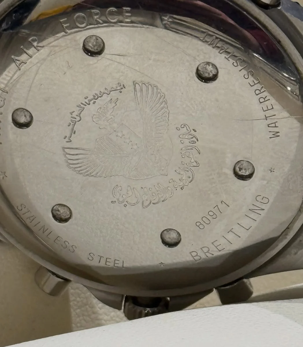 1985 RARE Breitling Jupiter Iraq Airforce - Very Rare - Image 10