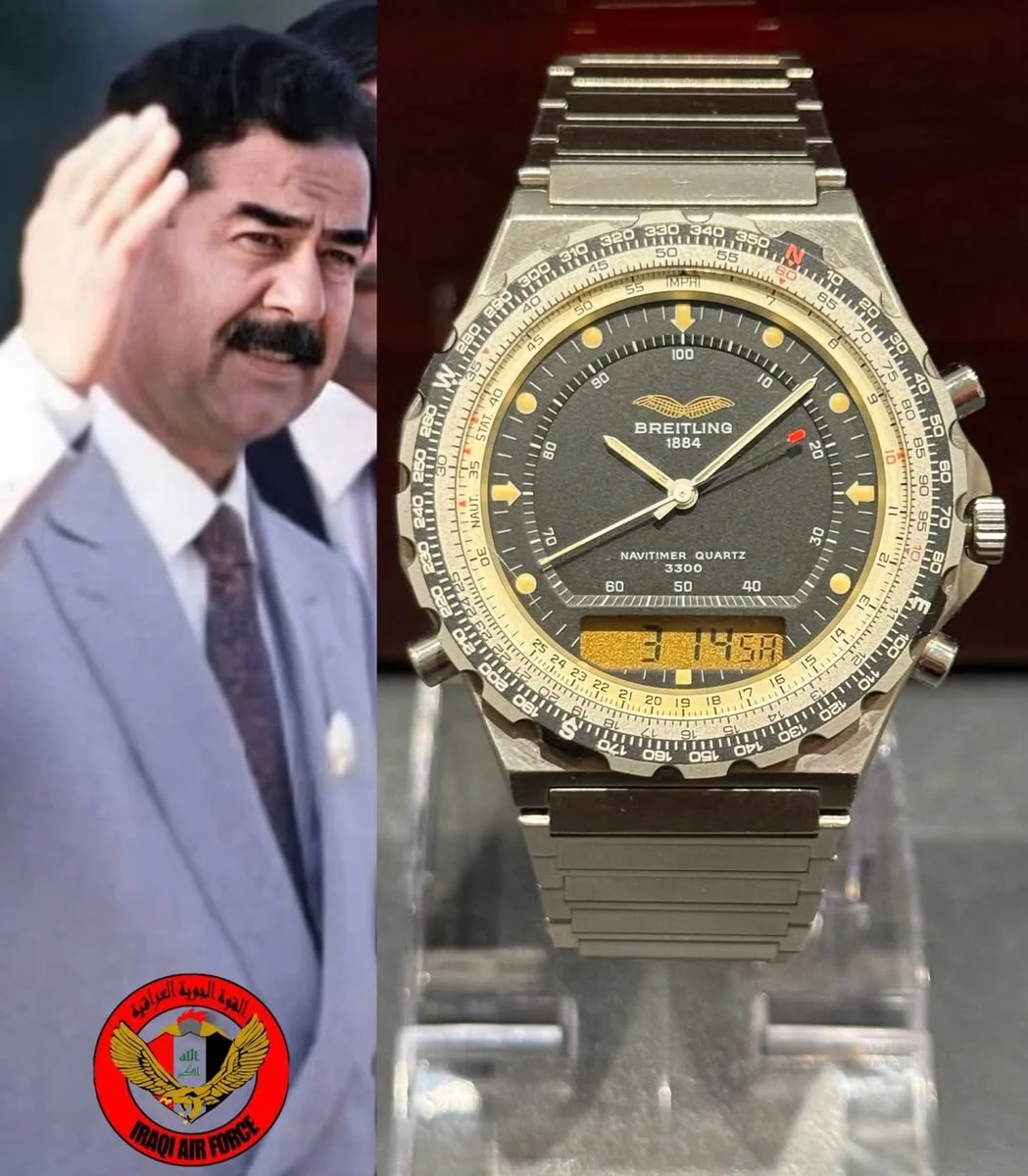 1985 RARE Breitling Jupiter Iraq Airforce - Very Rare