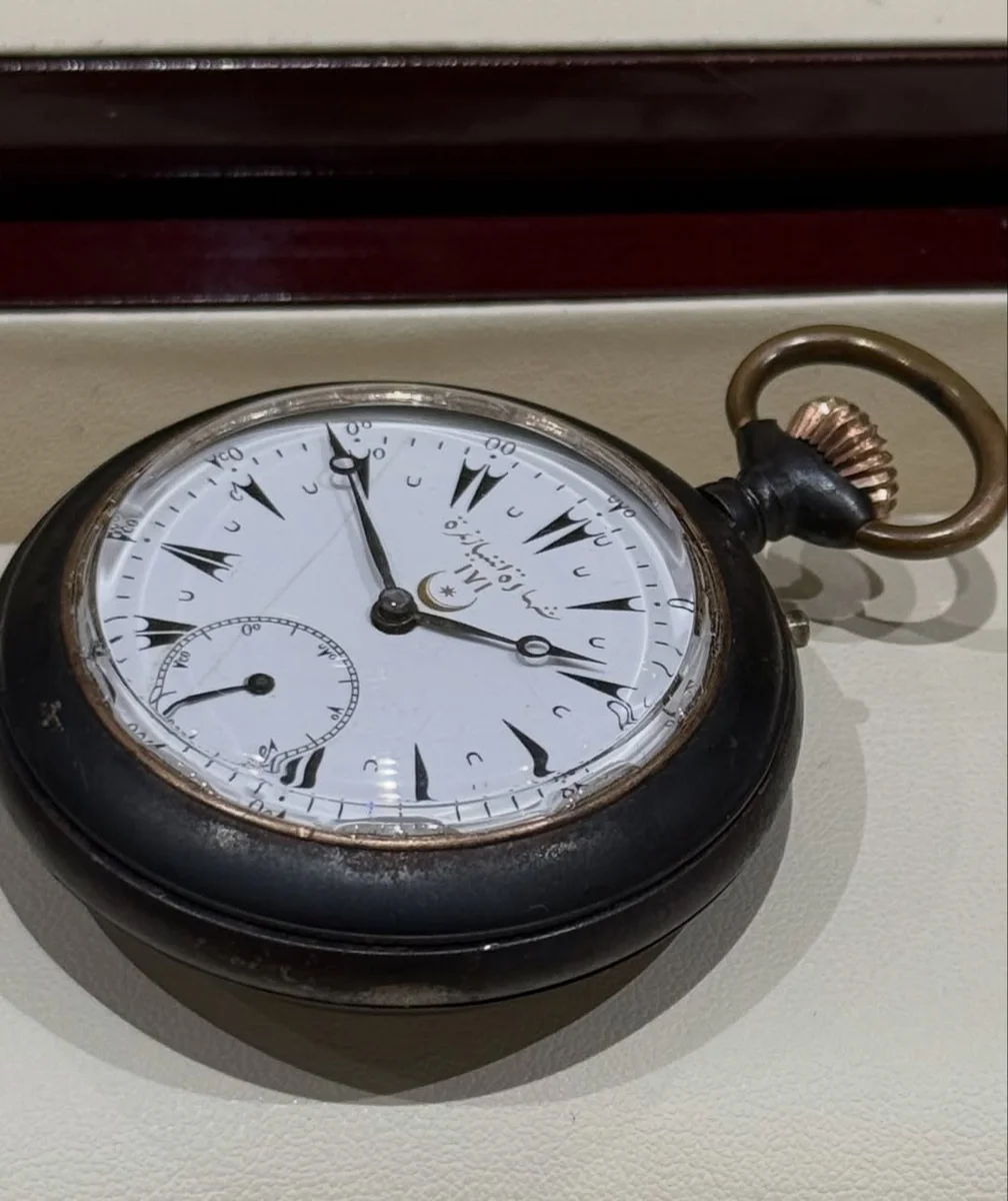 Rare Ottoman Empire 1900 1910 Pocket Watch Sultan Abdul Hamid II Era - Image 4