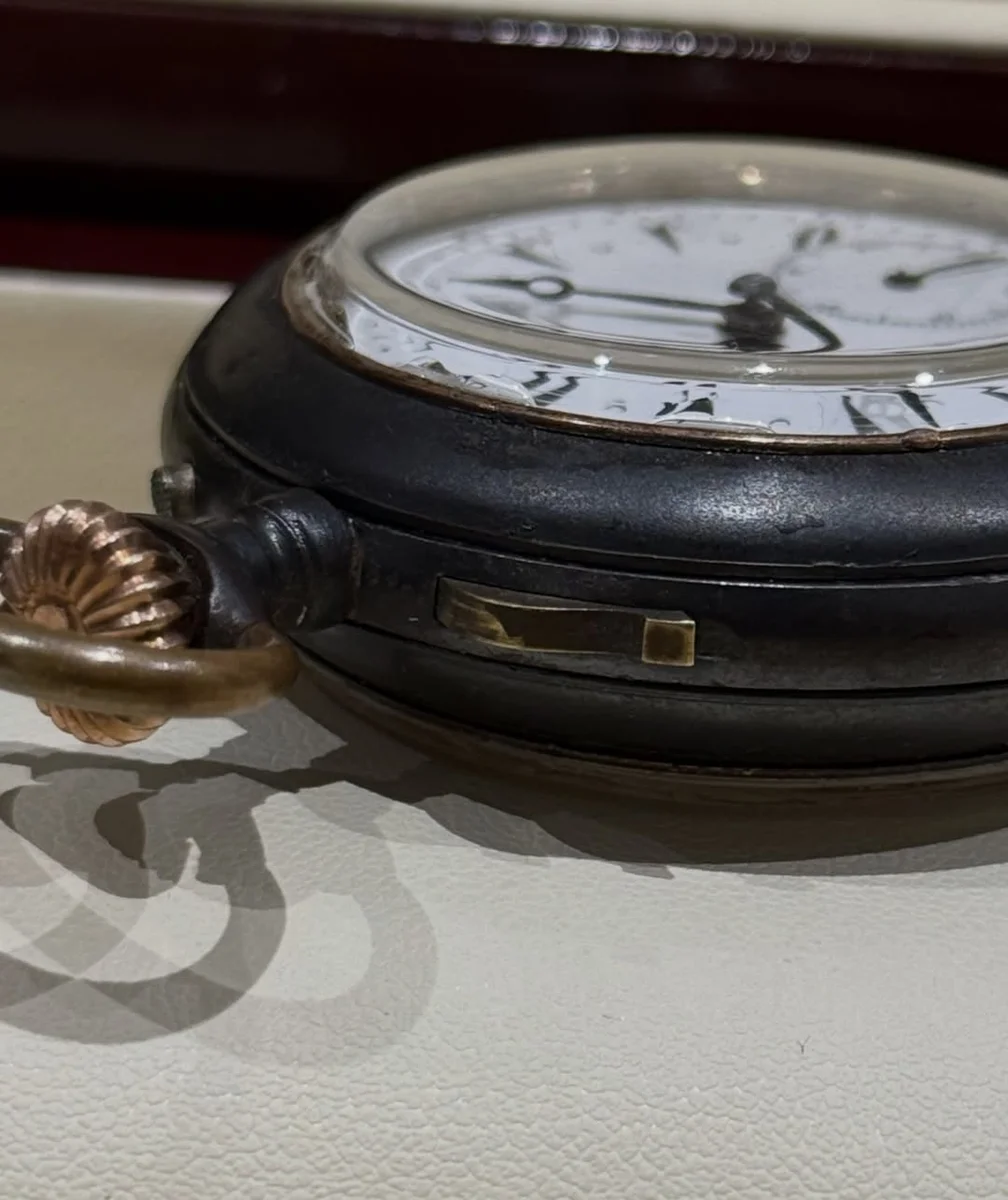 Rare Ottoman Empire 1900 1910 Pocket Watch Sultan Abdul Hamid II Era - Image 7