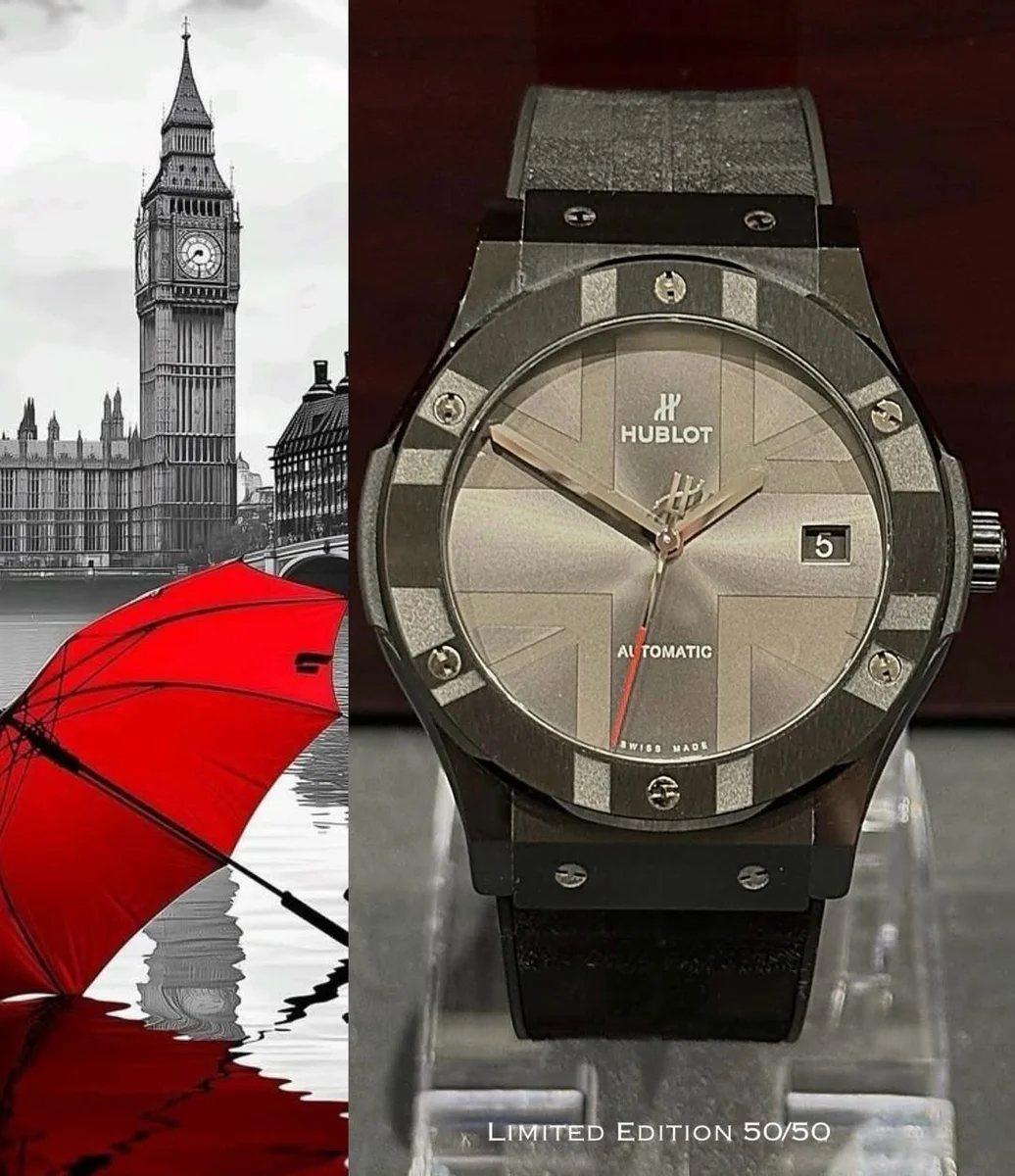Hublot Special London Edition 50/50 Piece Ceramic PVD