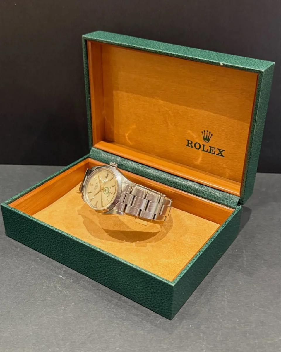 Rolex 1500 Date First Edition Saudi Arabia 1970 Landing Forces RARE - Image 3