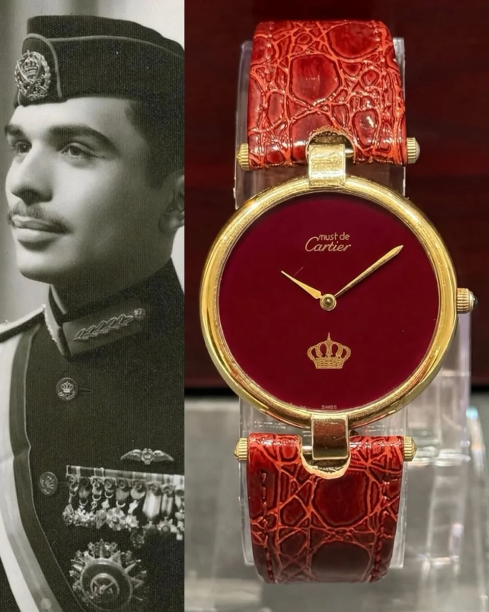 Cartier Special Royal Edition Jordan 1990 King Hussain Bin Talal