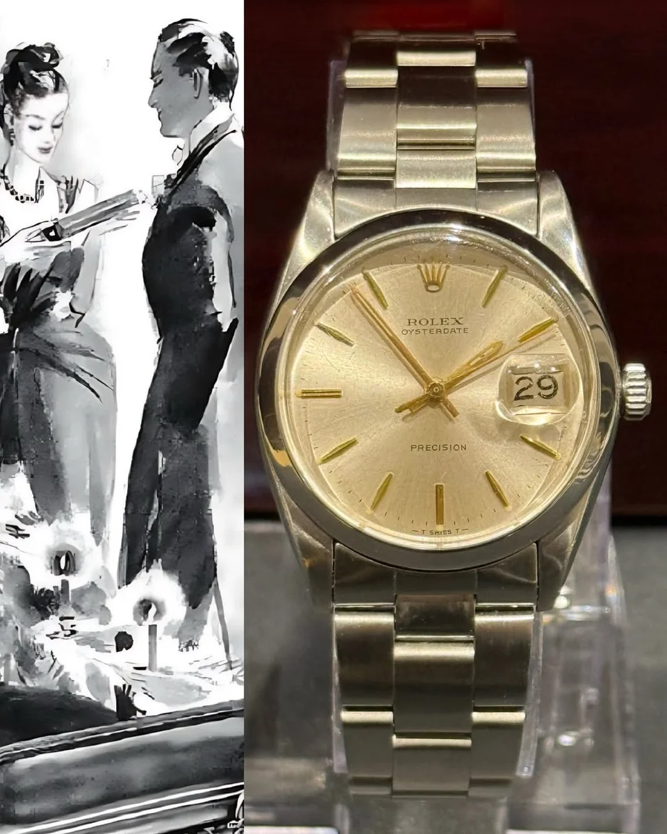 Rolex Oyster date Precision Classic Edition 35mm Steel