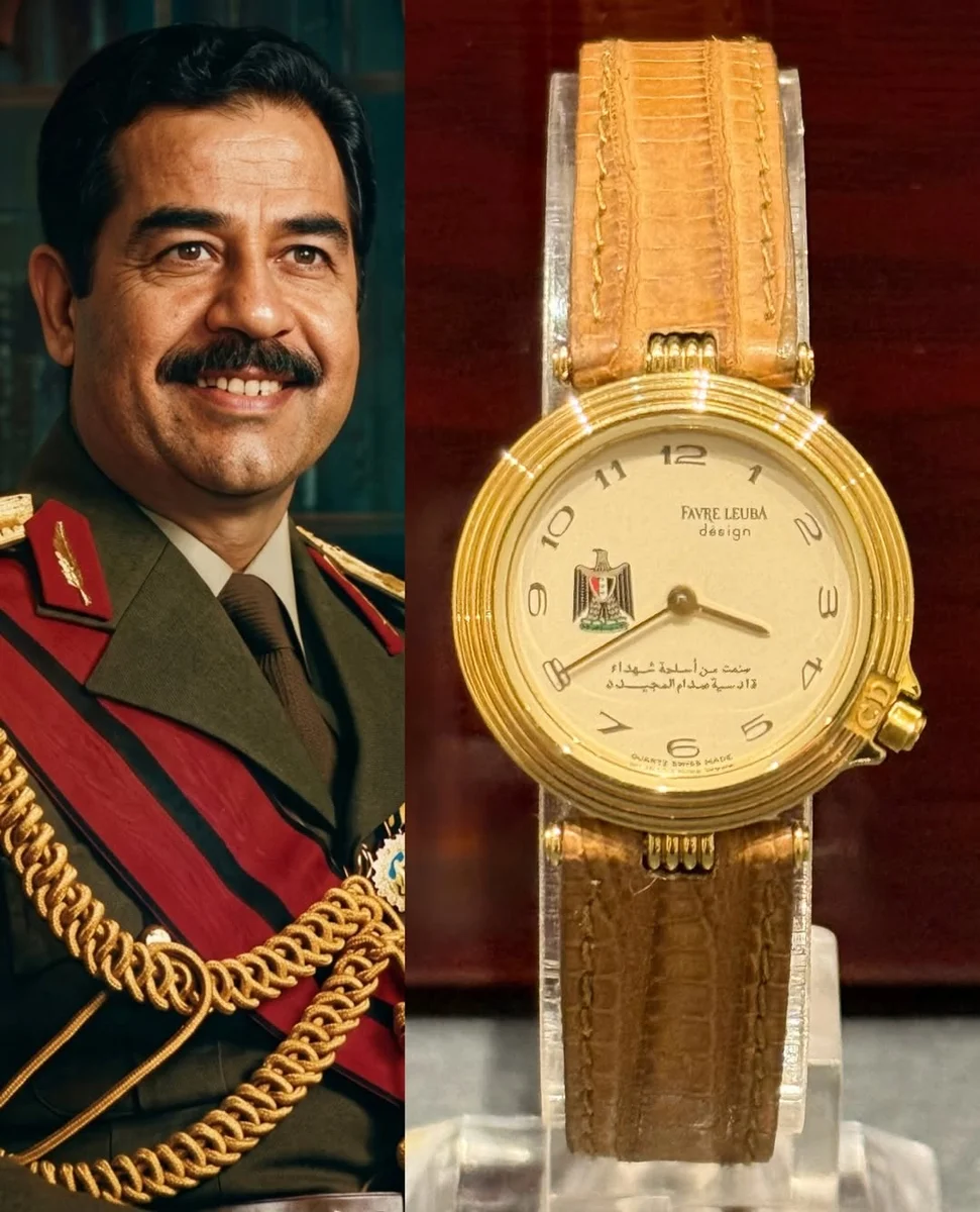 Favre Leuba Rare Protocol Edition Iraq 1992 President Saddam Hussein