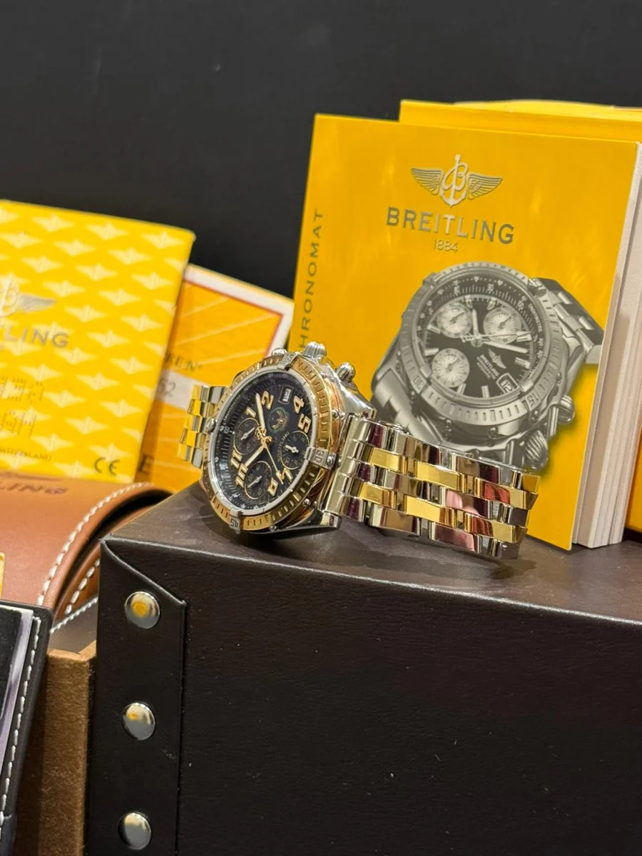 Breitling Chronomat 2003 The UAE Armed Forces Special Edition Rare - Image 10